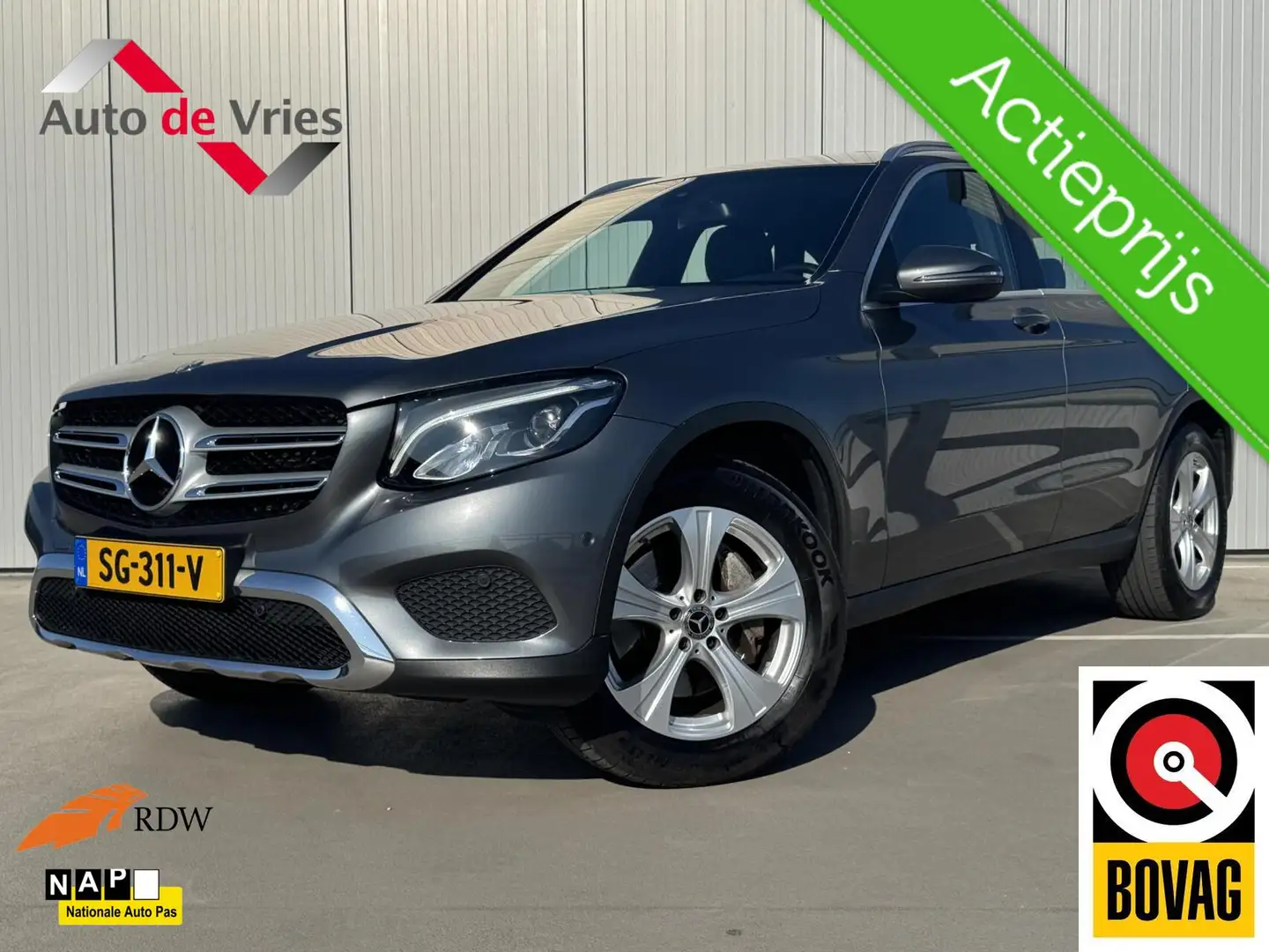 Mercedes-Benz GLC 250 4MATIC Business|Trekhaak|NL-Auto Grijs - 1