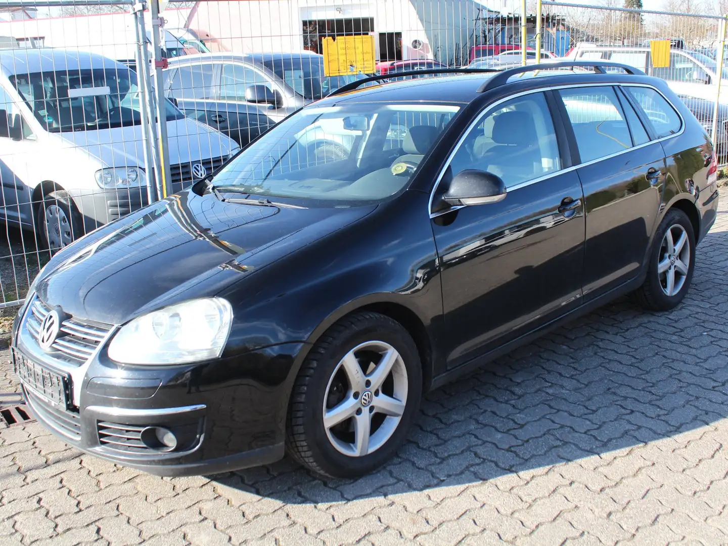 Volkswagen Golf Variant Zwart - 1