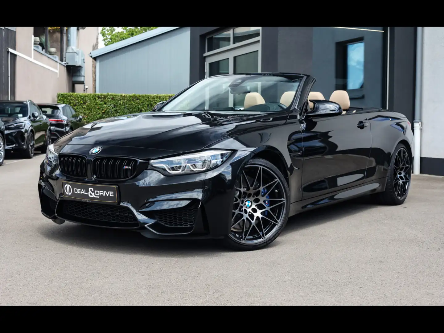 BMW M4 COMPETITION CABRIOLET (F83)°LOW MILEAGE°8x RÄDER Noir - 1