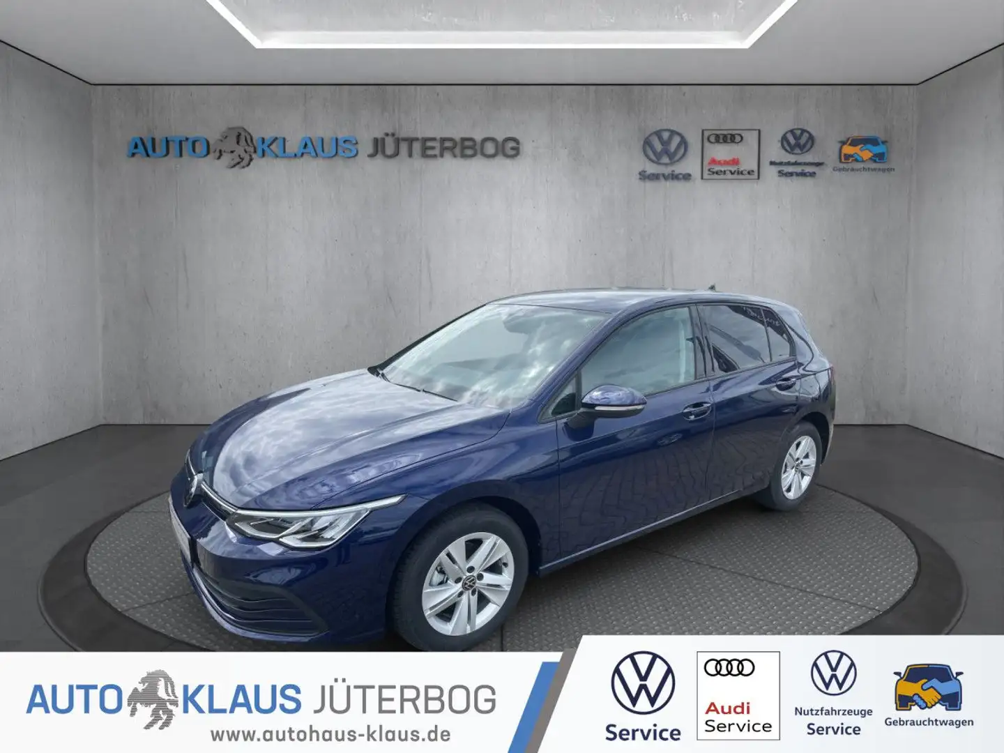 Volkswagen Golf VIII (8) Life 1.5 eTSI LED+Navifunktion+Sitzh Bleu - 1