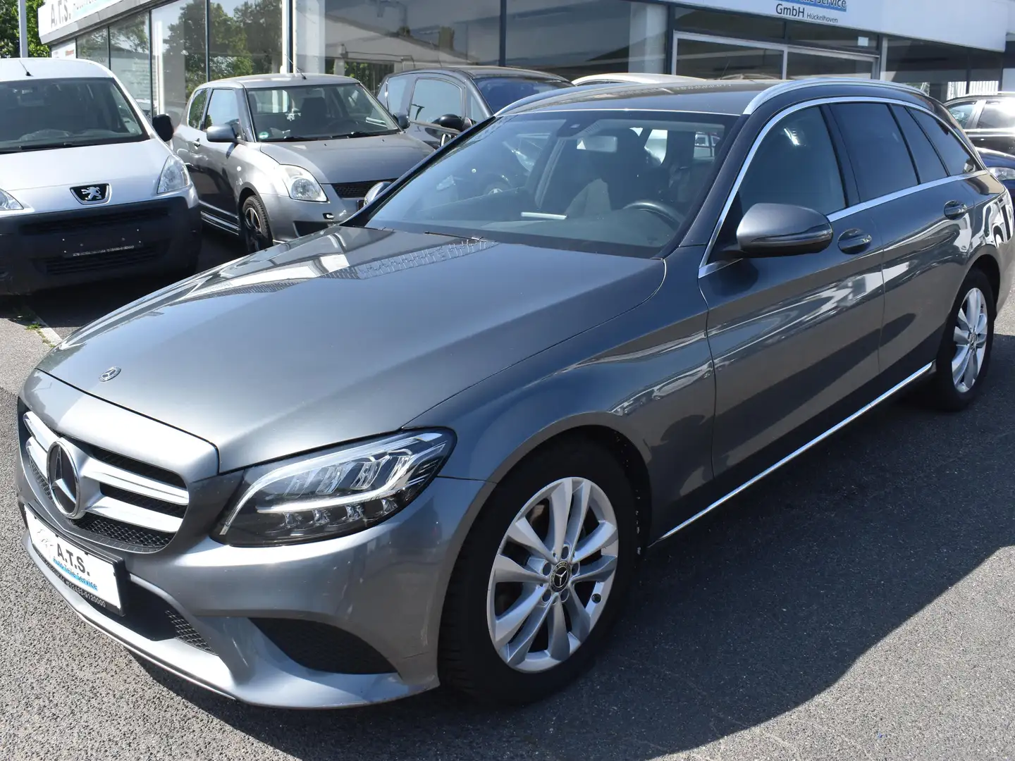 Mercedes-Benz C 220 C 220 T d *AUTOMATIK*R-KAMERA*KEYLESS*TEMPOMAT Grau - 1