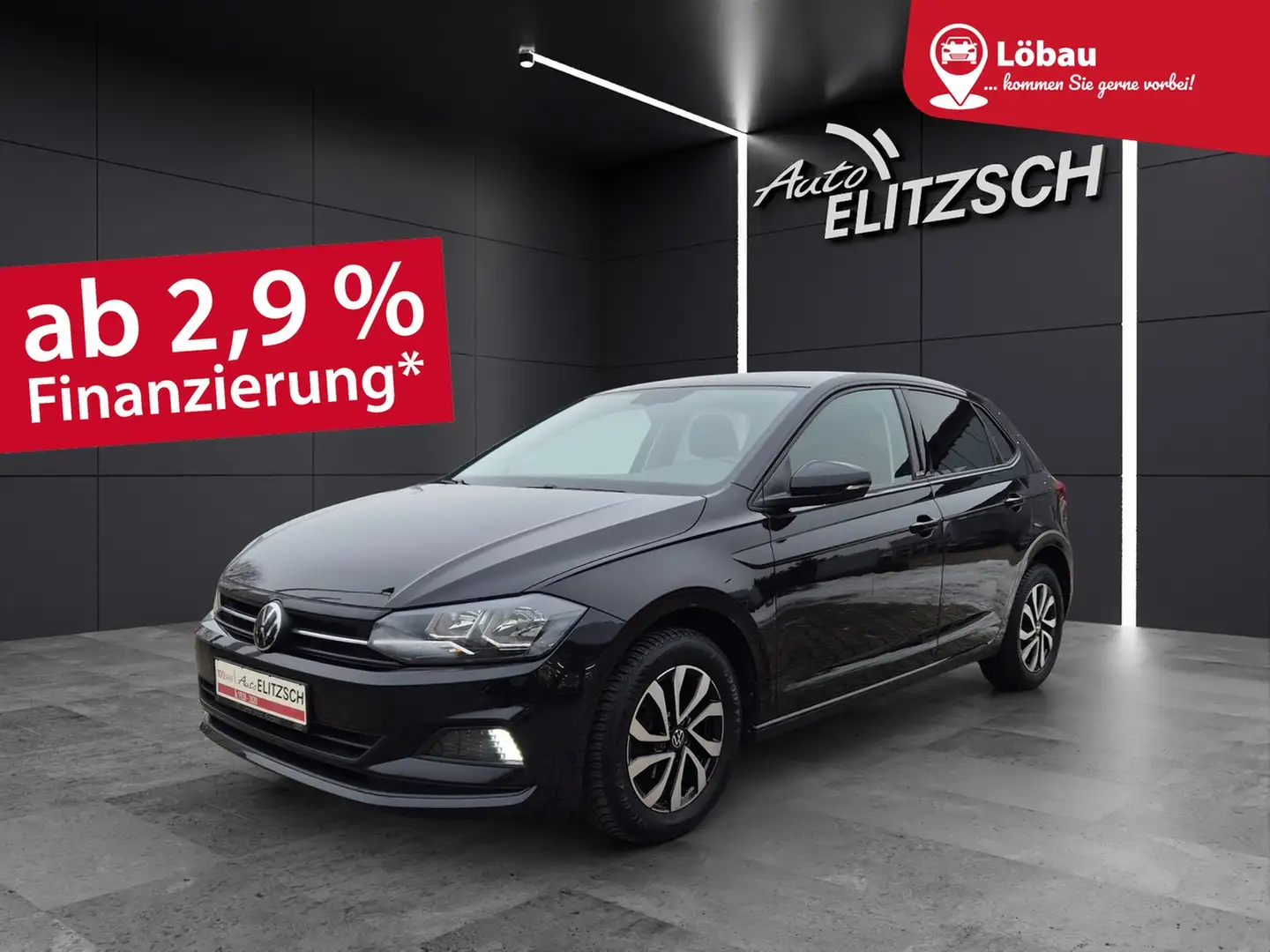 Volkswagen Polo TSI Active Navi Climatronic PDC SH LM Schwarz - 1