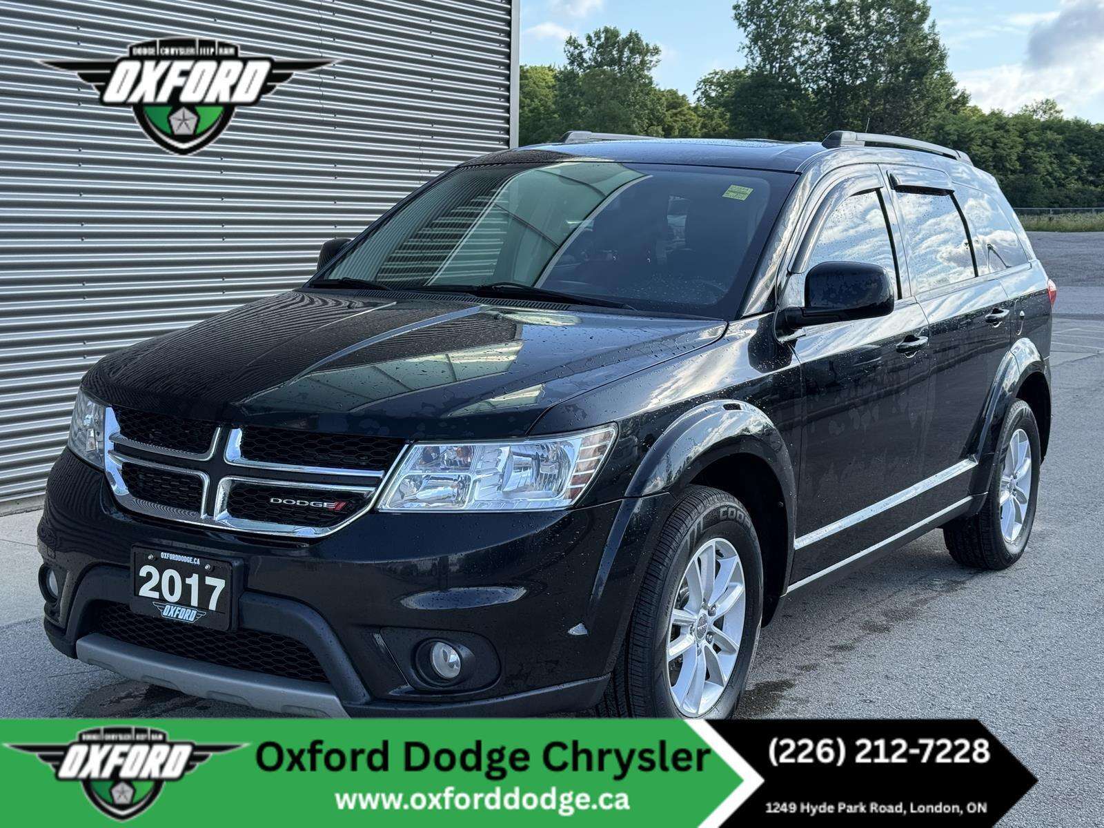 2017 Dodge Journey SXT REMOTE START, SUNROOF, DVD SCREEN, FOG LIGHTS,