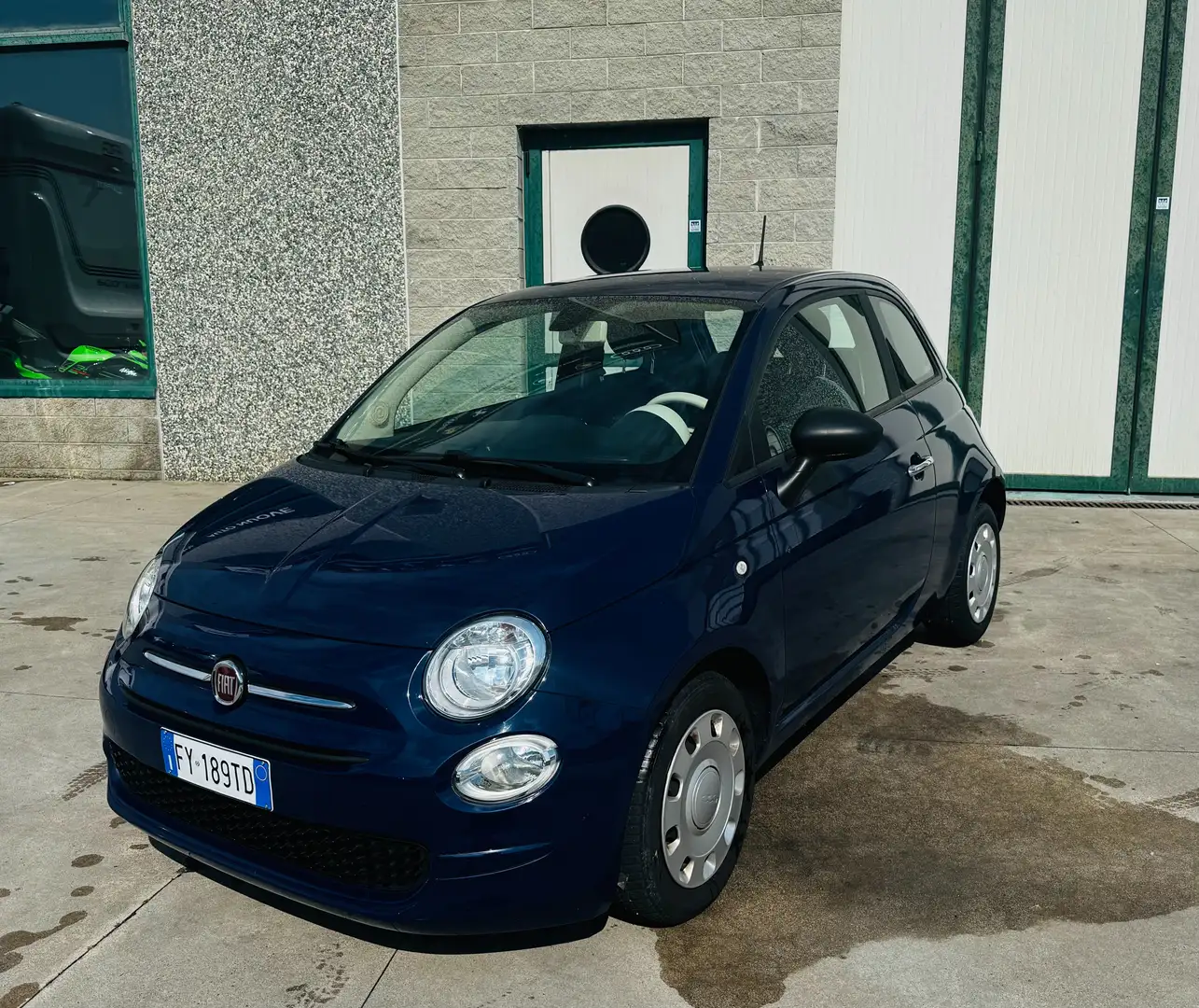 Fiat 500 500 1.2 Pop 69cv Unico Proprietario Bleu - 1
