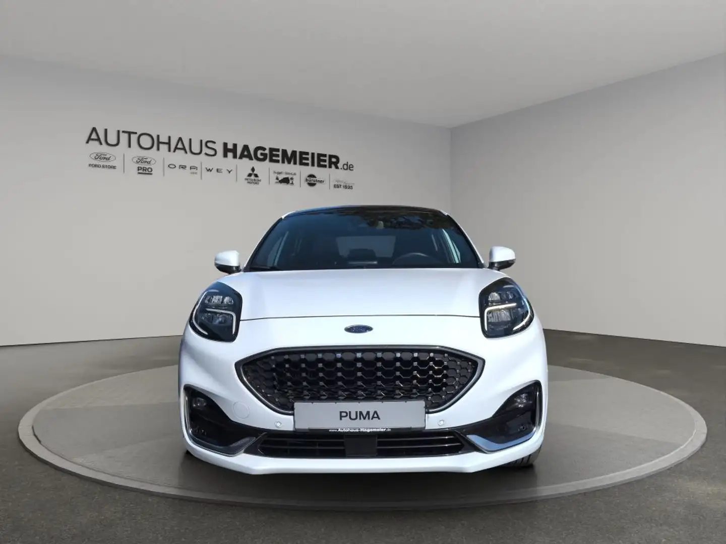 Ford Puma ST-Line Vignale 1.0 MHEV Aut. Weiß - 2