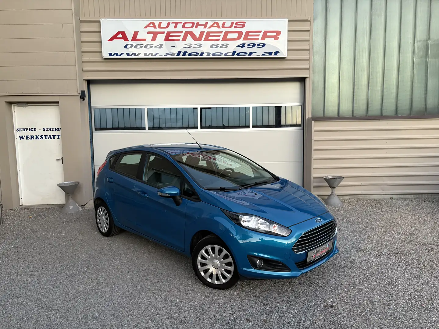 Ford Fiesta Easy 1,0 1.BESITZ WENIG KM WINTER-PAKET Blau - 1