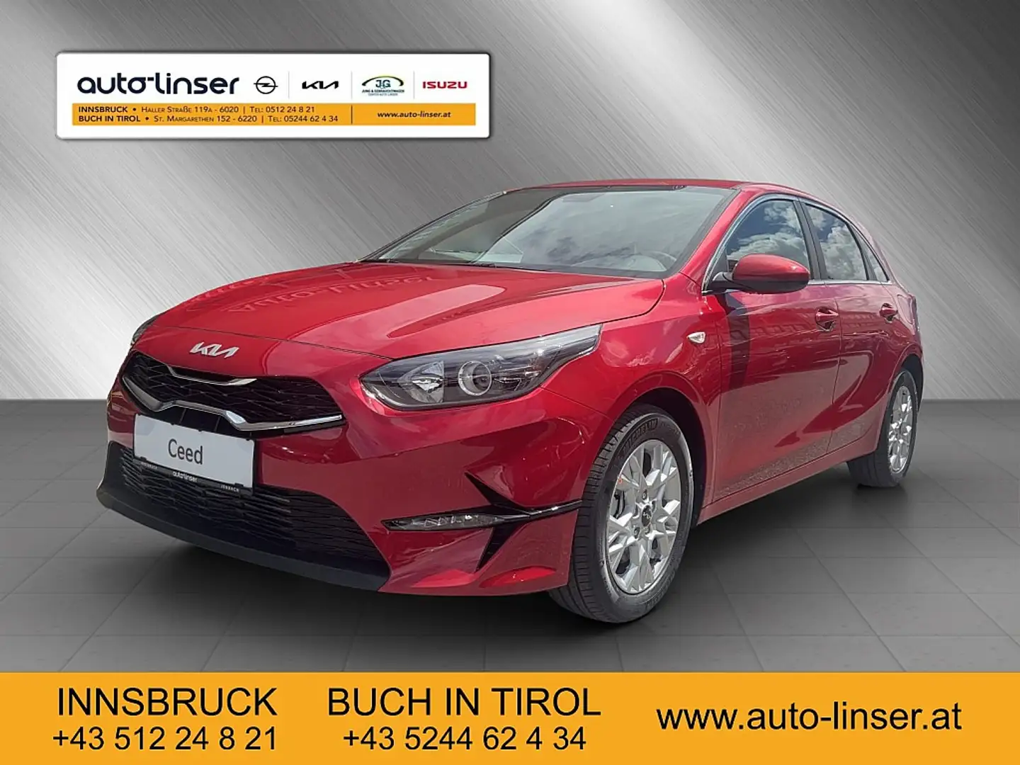 Kia Ceed / cee'd ceed 1,6 CRDi 48V Silber Rojo - 1