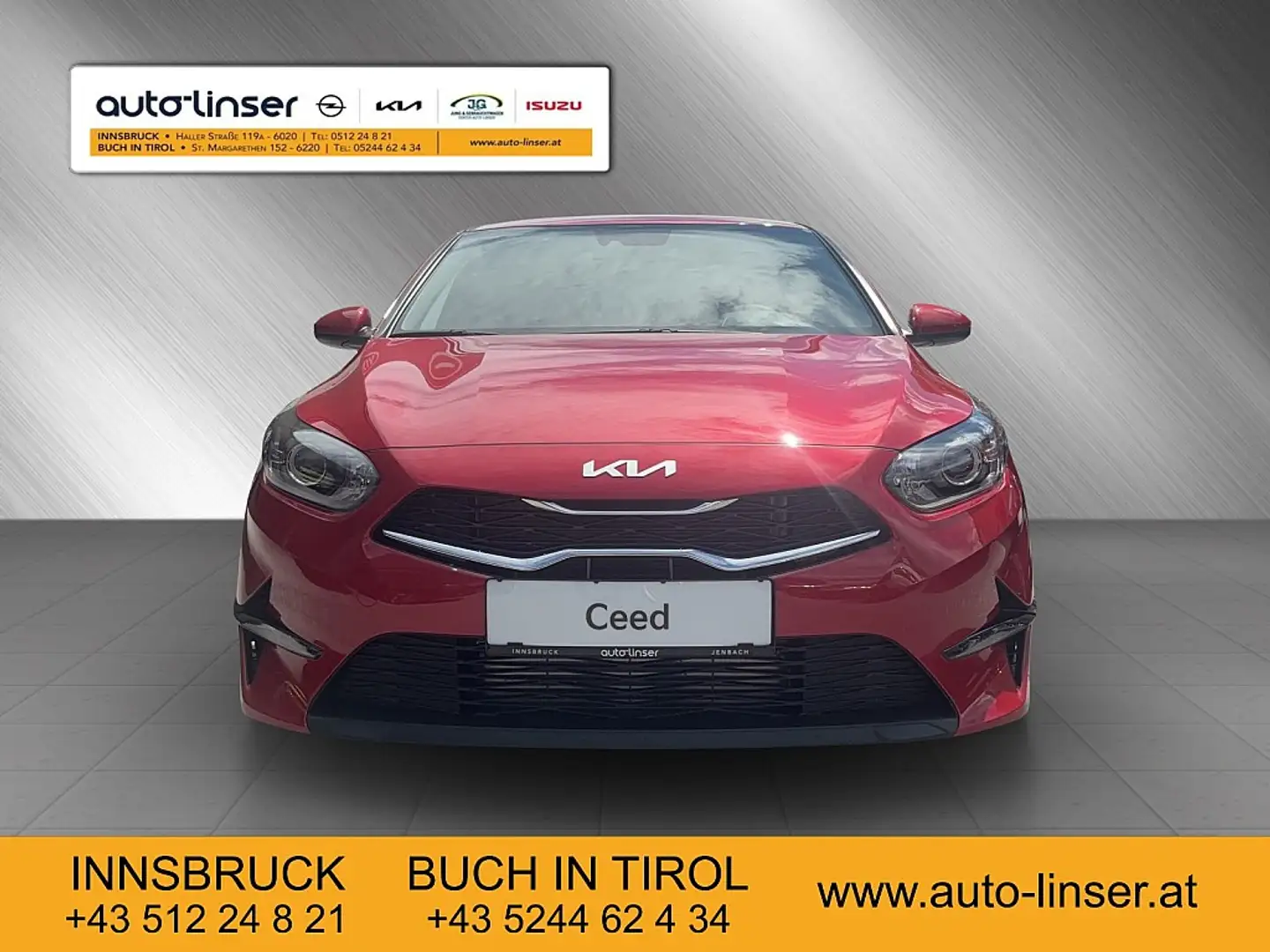 Kia Ceed / cee'd ceed 1,6 CRDi 48V Silber Rot - 2