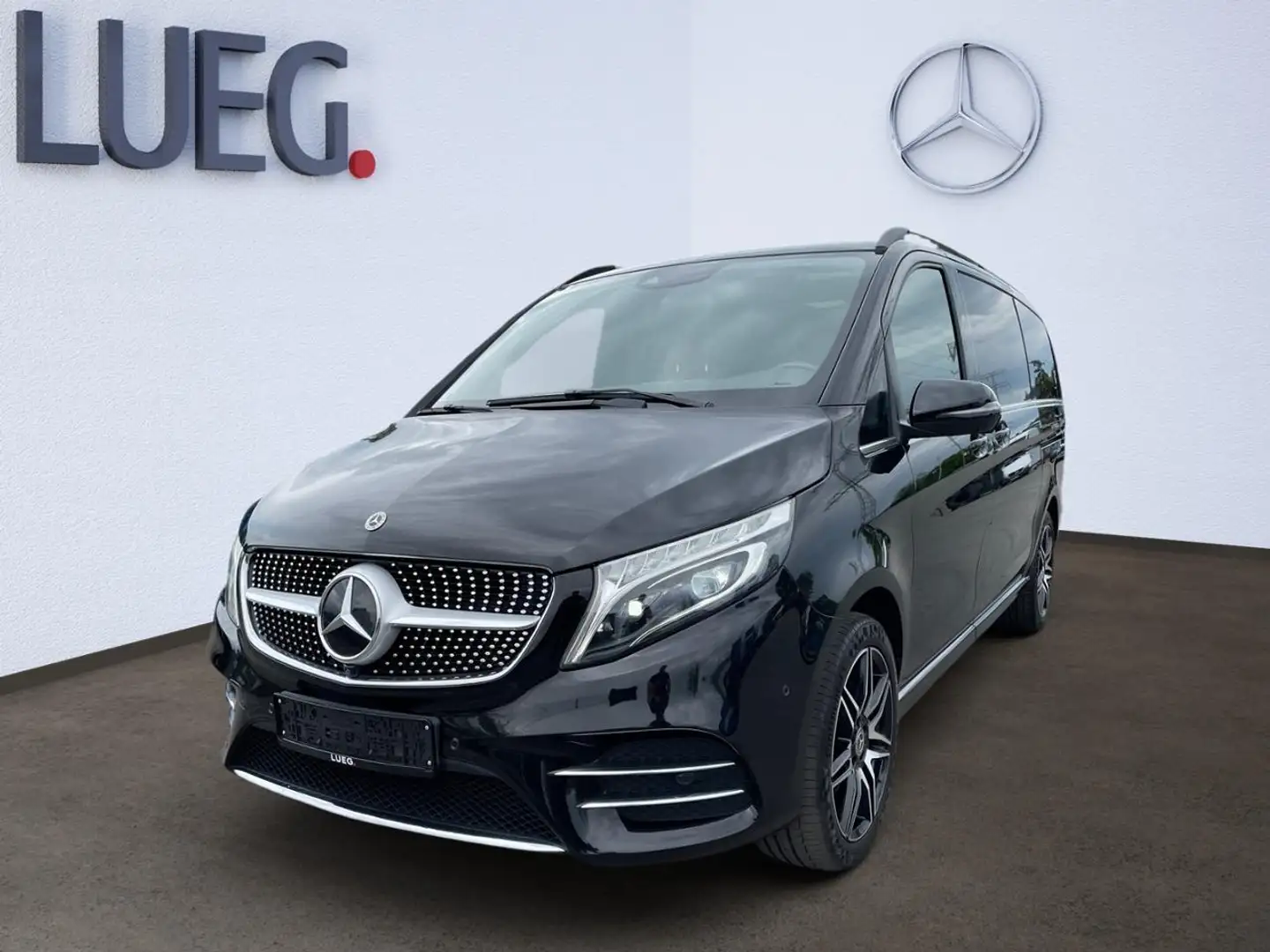 Mercedes-Benz V 300 d 4MATIC AVANTGARDE EDITION el.Schiebe LM Negro - 1