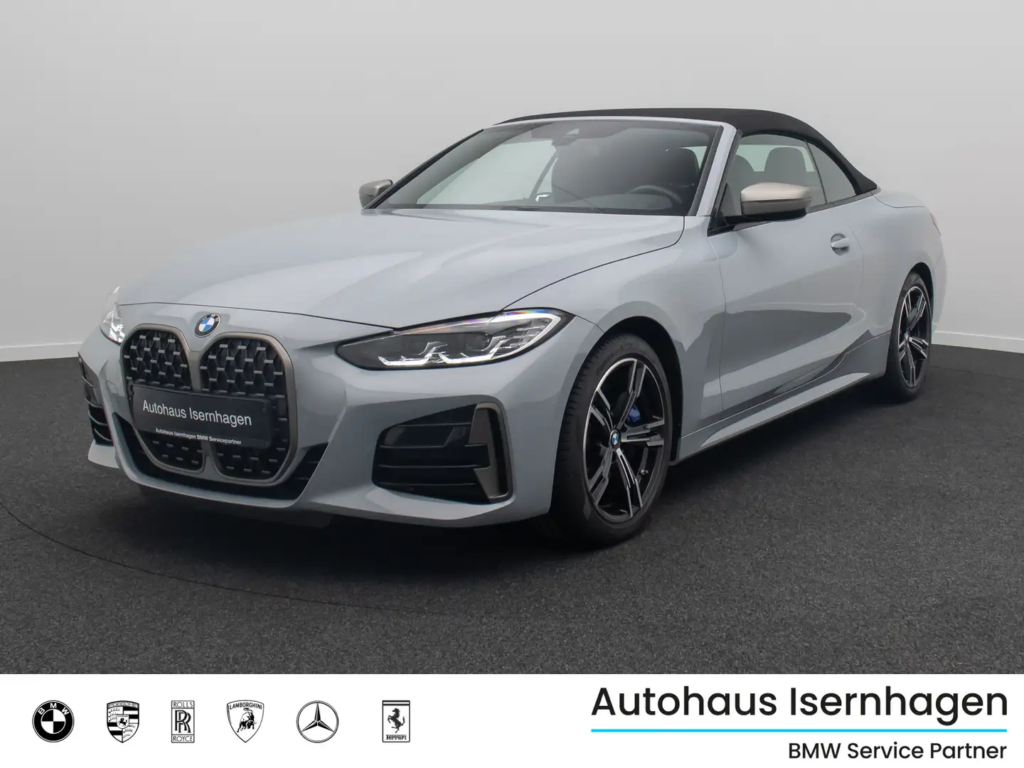 BMW 440 Cabrio DAB H K CockPitPro AHK Alarm 18Zoll Gris - 1