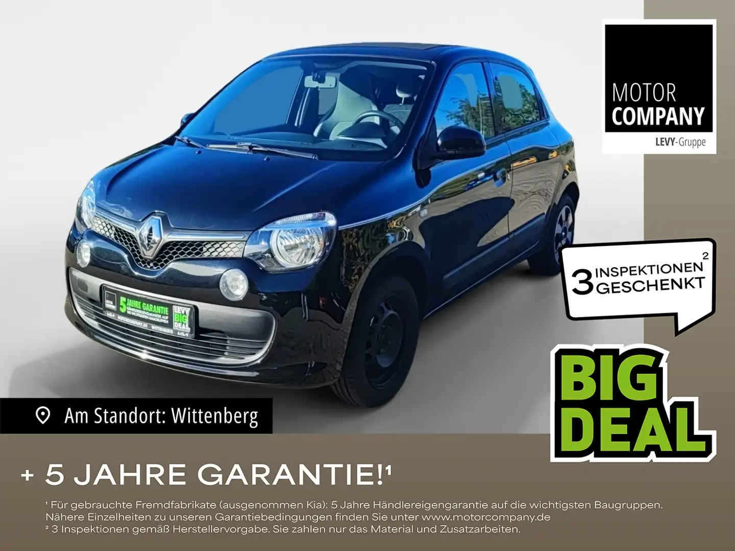 Renault Twingo 1.0 SCe 70 Limited Look-Paket*DAB* Zwart - 1