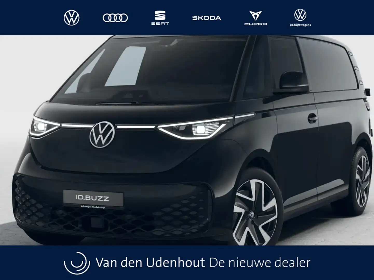 Volkswagen ID. Buzz Cargo L1H1 79kWh 286pk RWD Anniversary-Edition Zwart - 1