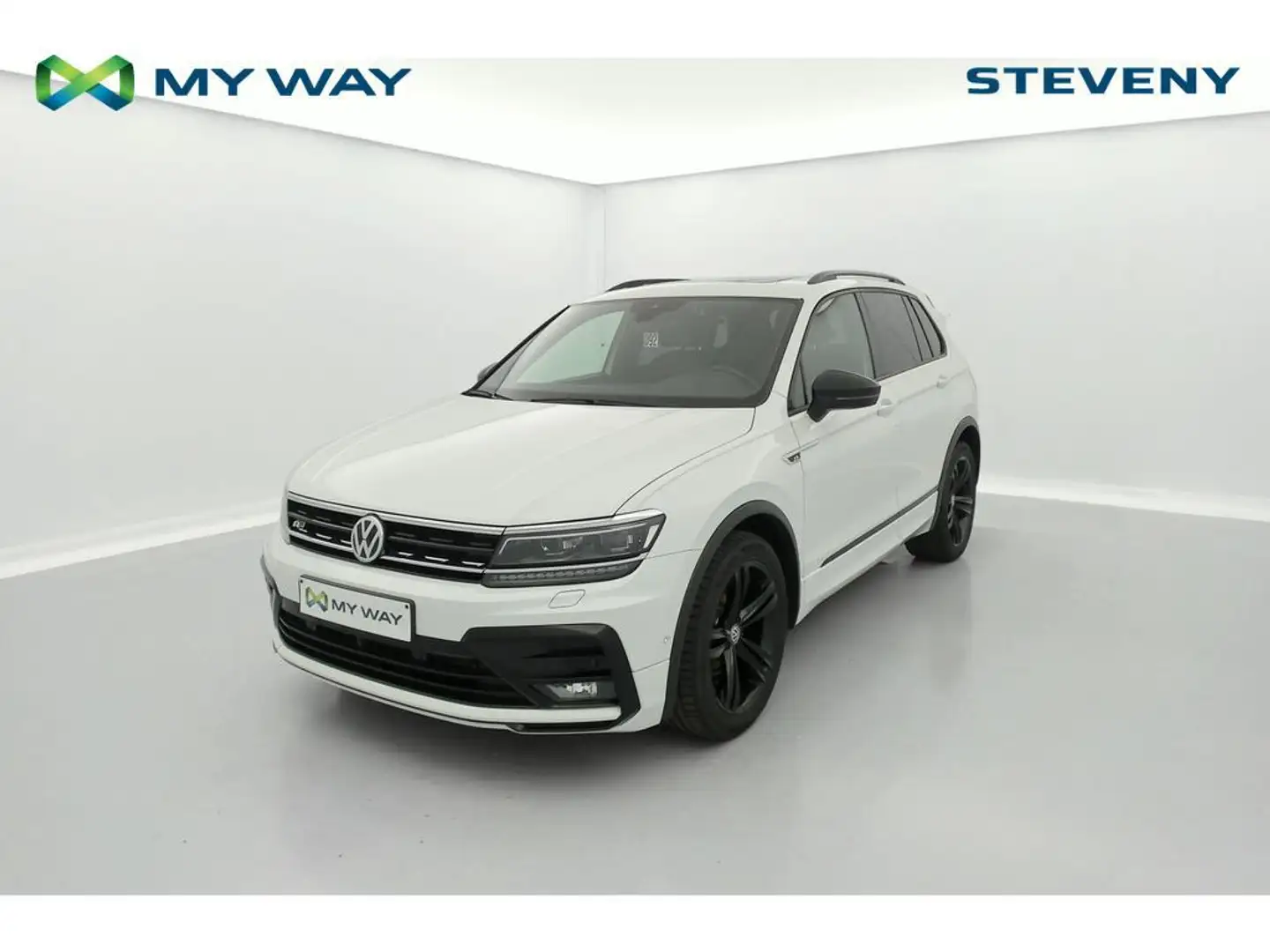 Volkswagen Tiguan Platinum 1.5 TSI ACT OPF 110 kW (150 ch) 7 vitesse Gris - 1