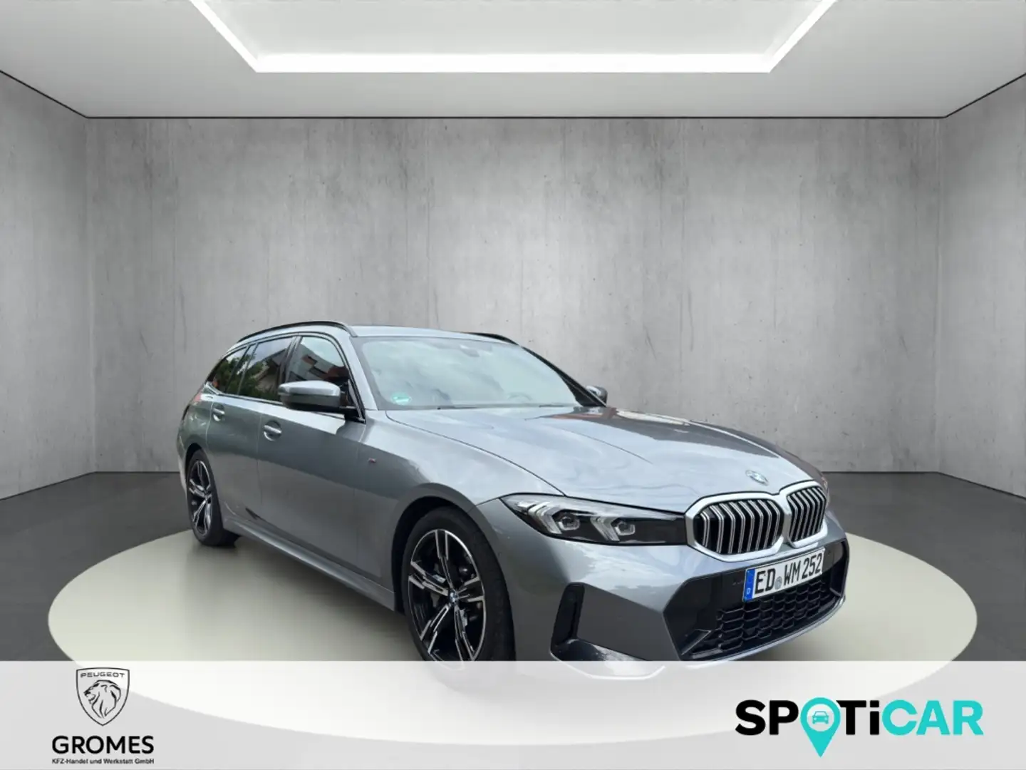 BMW 330 d M Sport Touring Mild-Hybrid*M-Paket*ACC*SHZ*Park Grau - 1