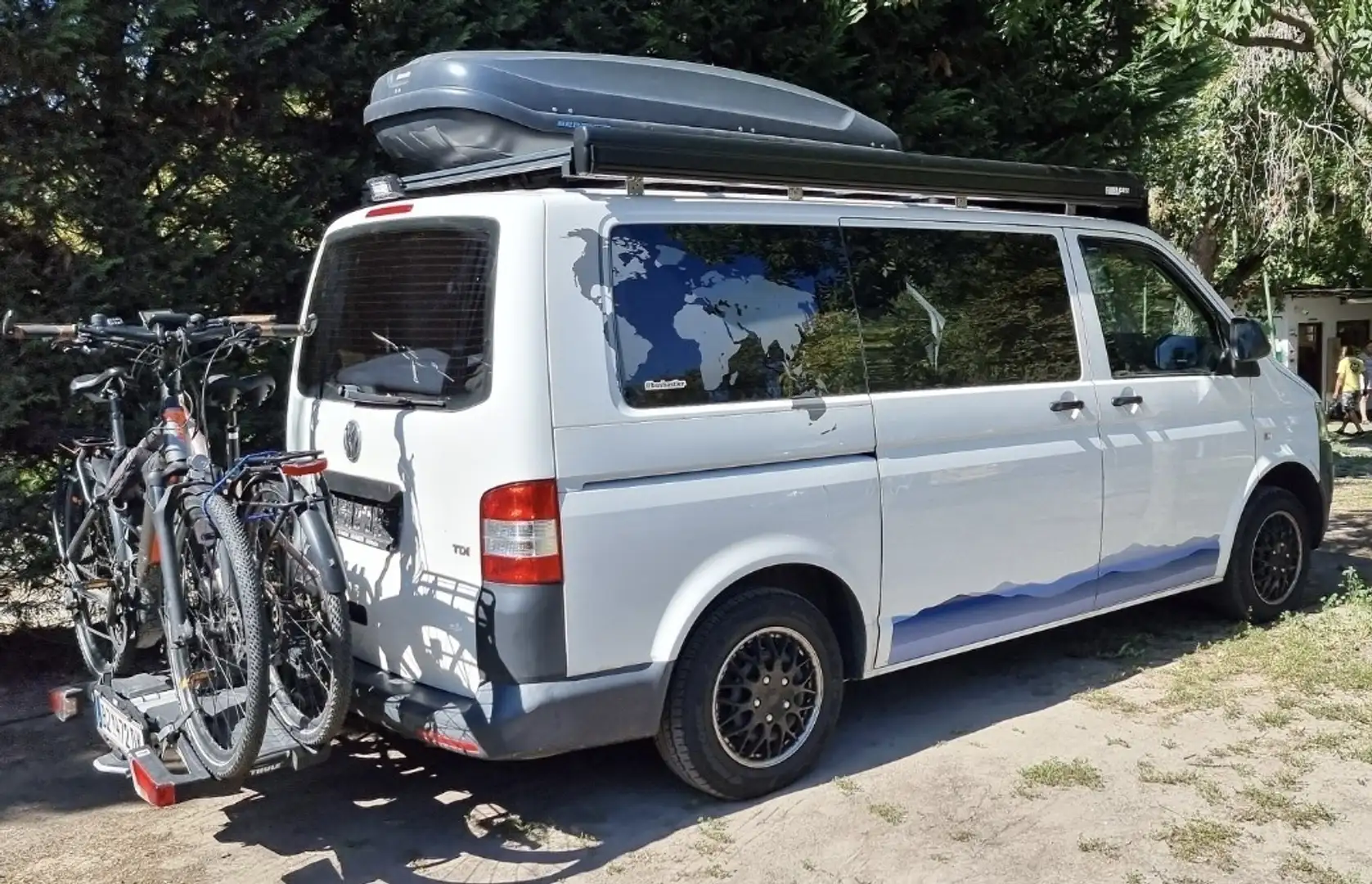 Volkswagen T5 Transporter Kombi Weiß - 2
