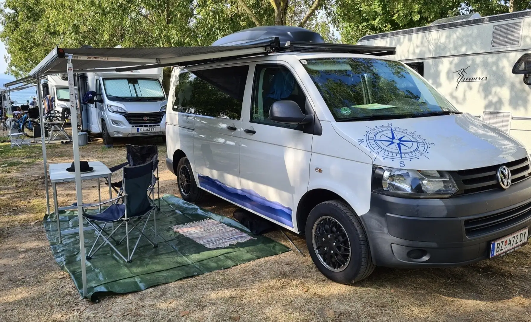 Volkswagen T5 Transporter Kombi Weiß - 1