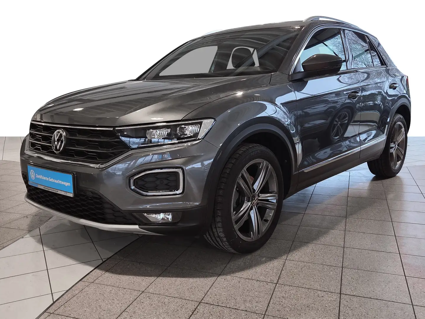 Volkswagen T-Roc 1.5 TSI DSG Sport AppConnect Rückfahrkamer Grau - 2