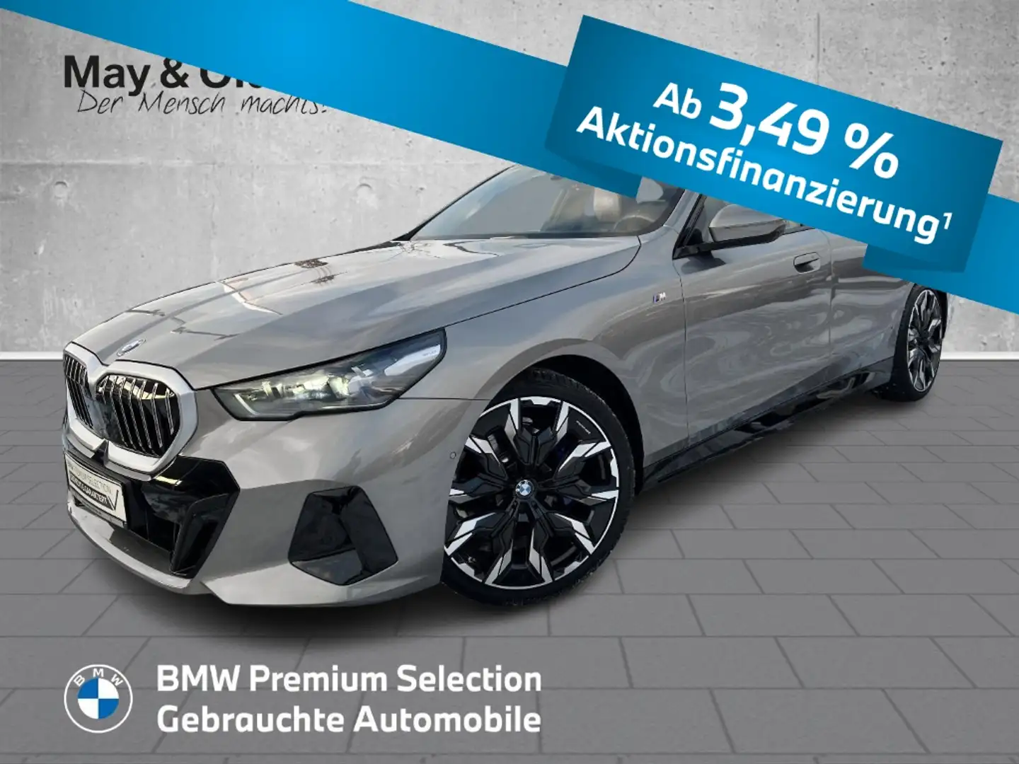 BMW 520 d Lim. M Sport LED Pano 360°B&W 4xSHZ 21'' Gris - 1