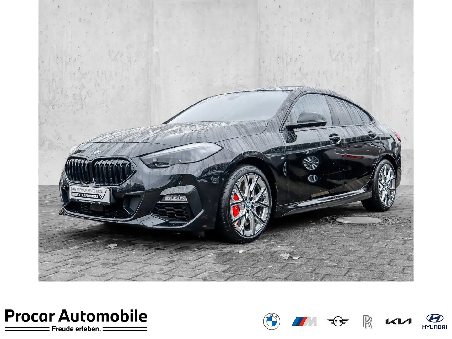 BMW 220 i Gran Coupé M Sport HUD PANO ACC NAVI LED Schwarz - 1