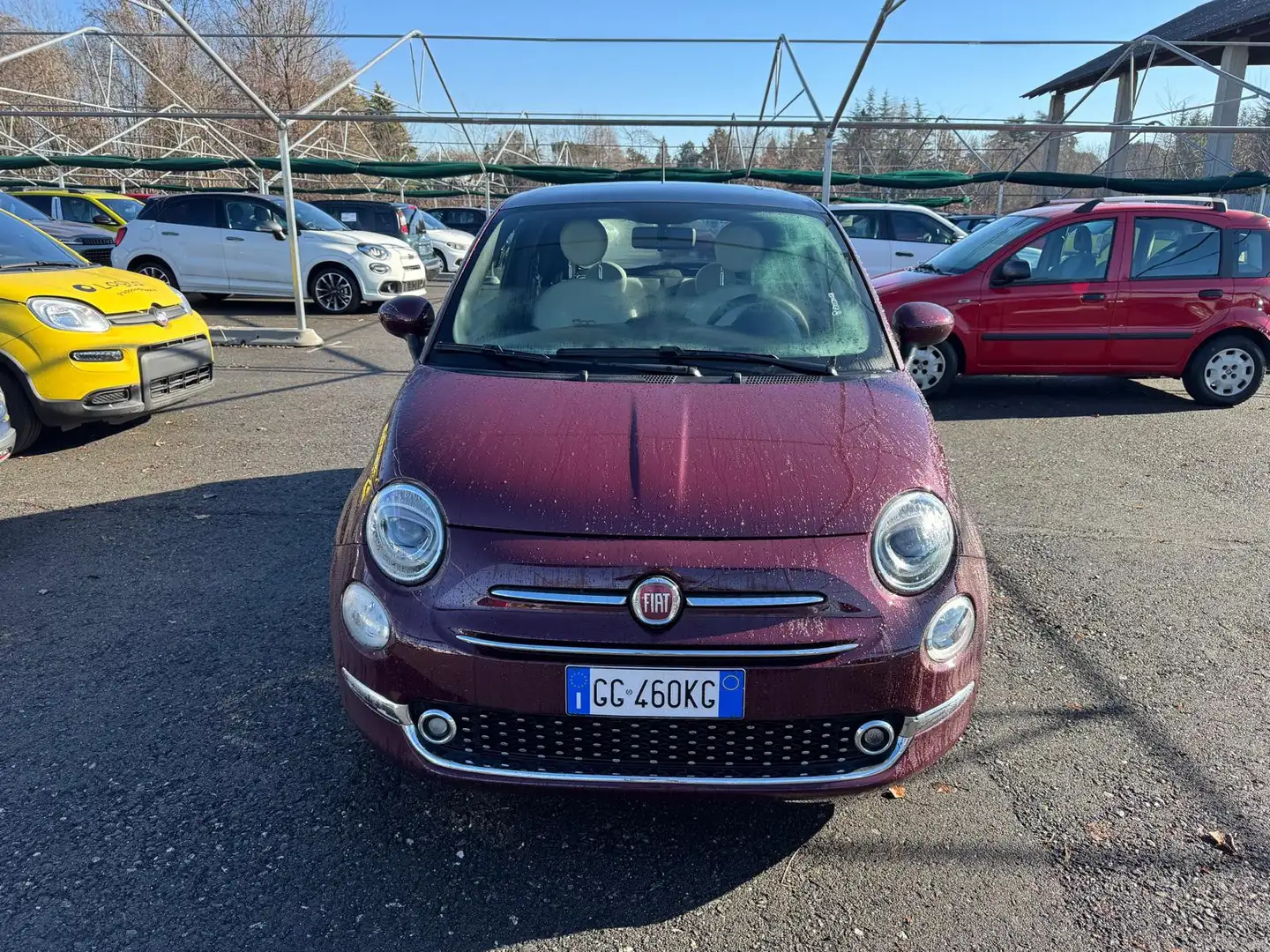 Fiat 500 1.0 FireFly Hybrid Star Rouge - 2