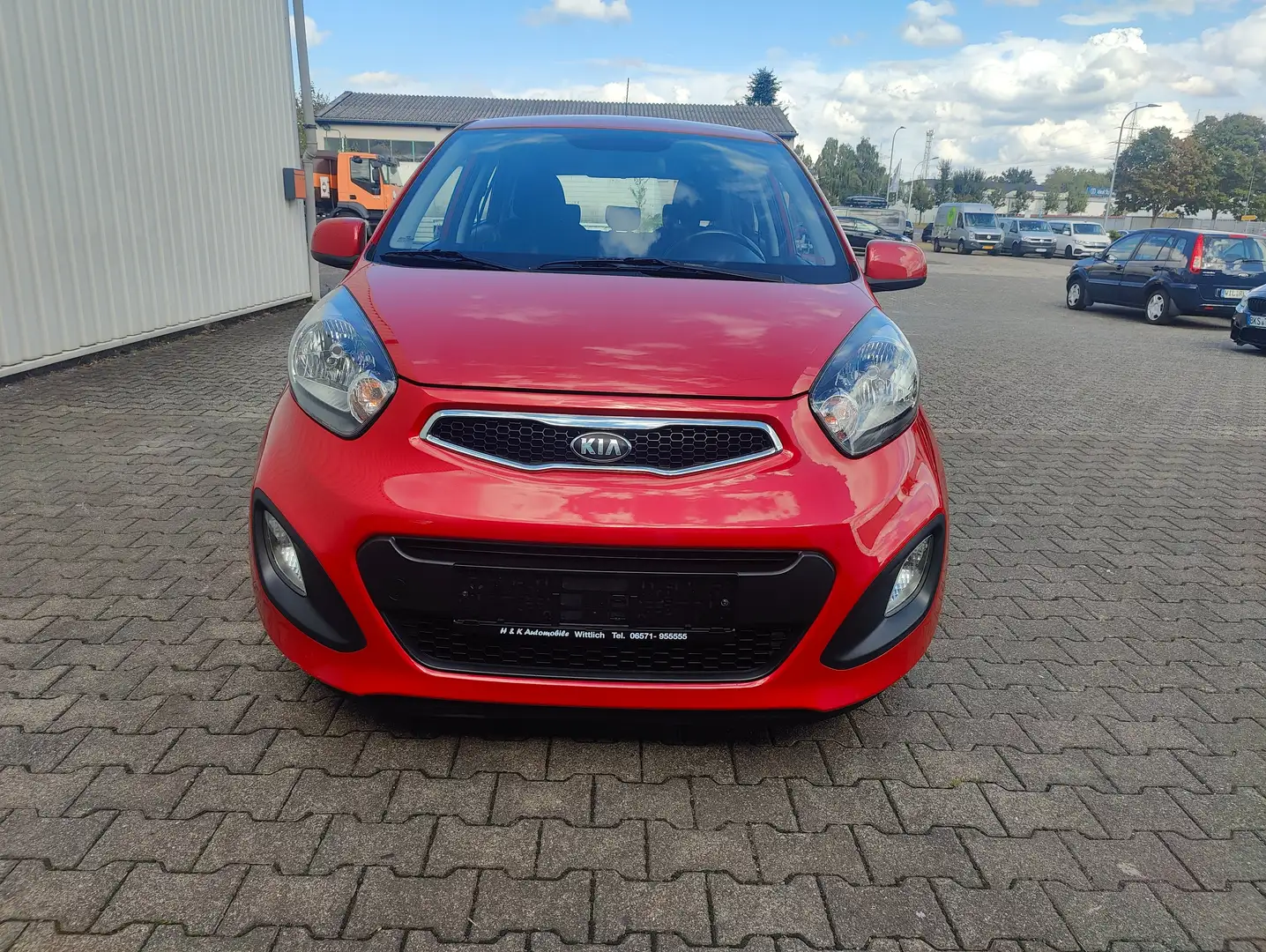 Kia Picanto Dream Team Klima 8-fach Sitzhz ZV BT MFL 1.Hd Rot - 2
