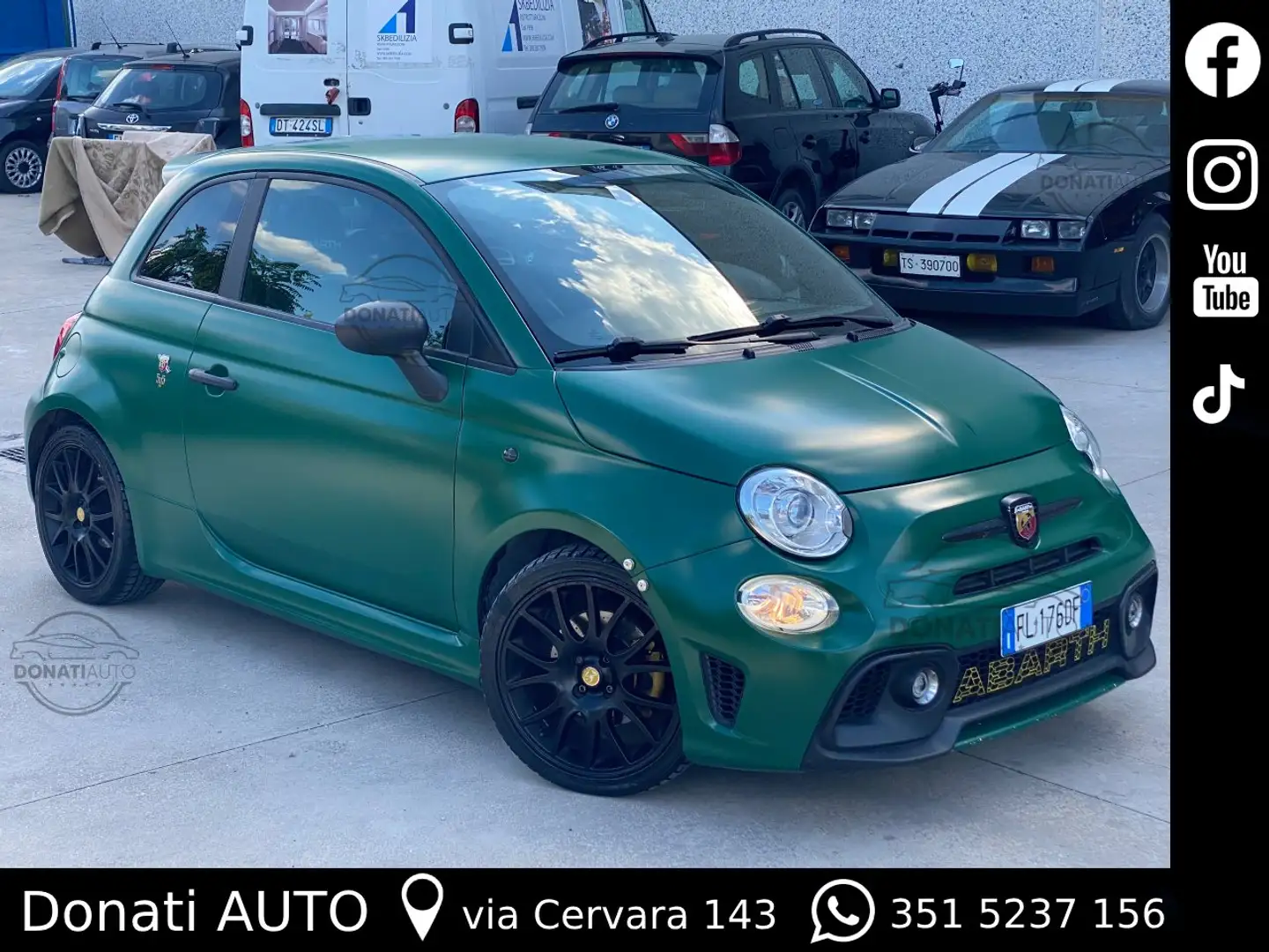 Abarth 595 1.4 t-jet Pista 160cv Verde - 1