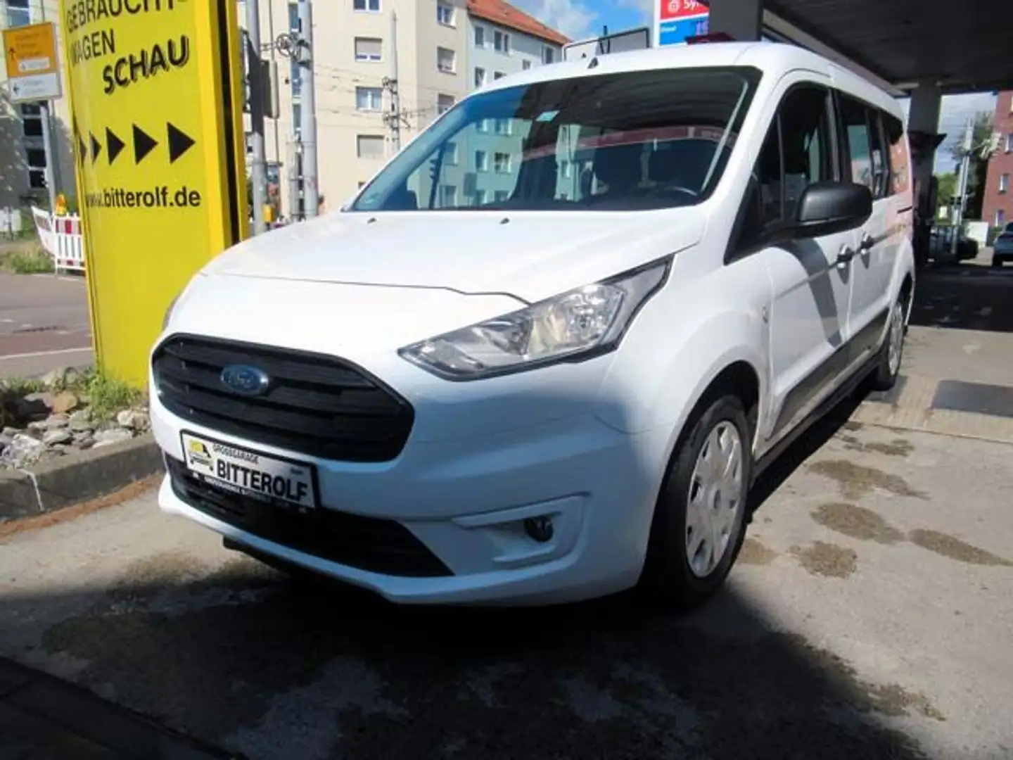 Ford Transit Connect 1,5D 5Sitzer Klima/AHK/ACC/PDC Blanc - 2