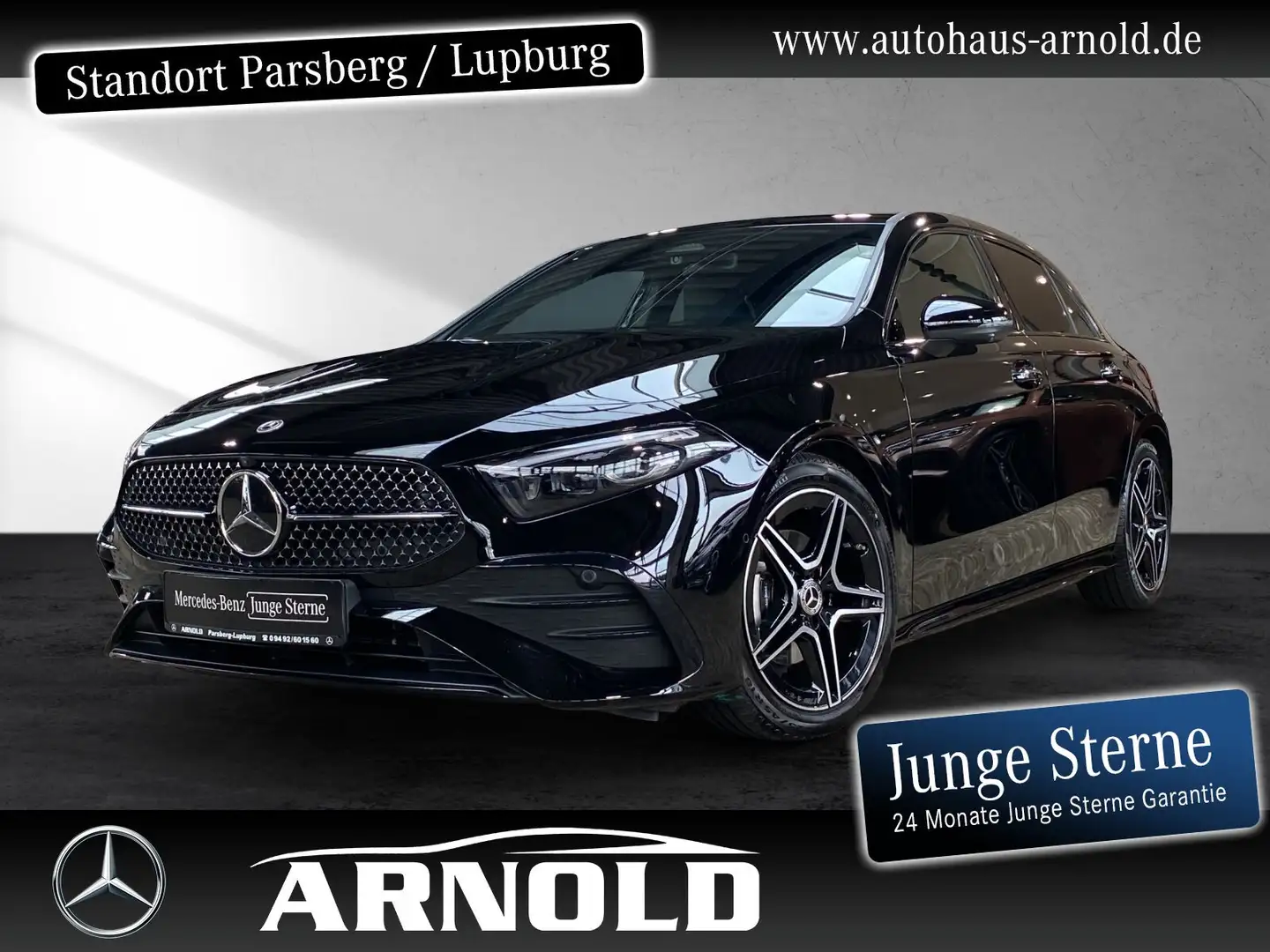 Mercedes-Benz A 200 A 200 AMG Line Night 360° Navi Totw MULTIB Sitzh Schwarz - 1