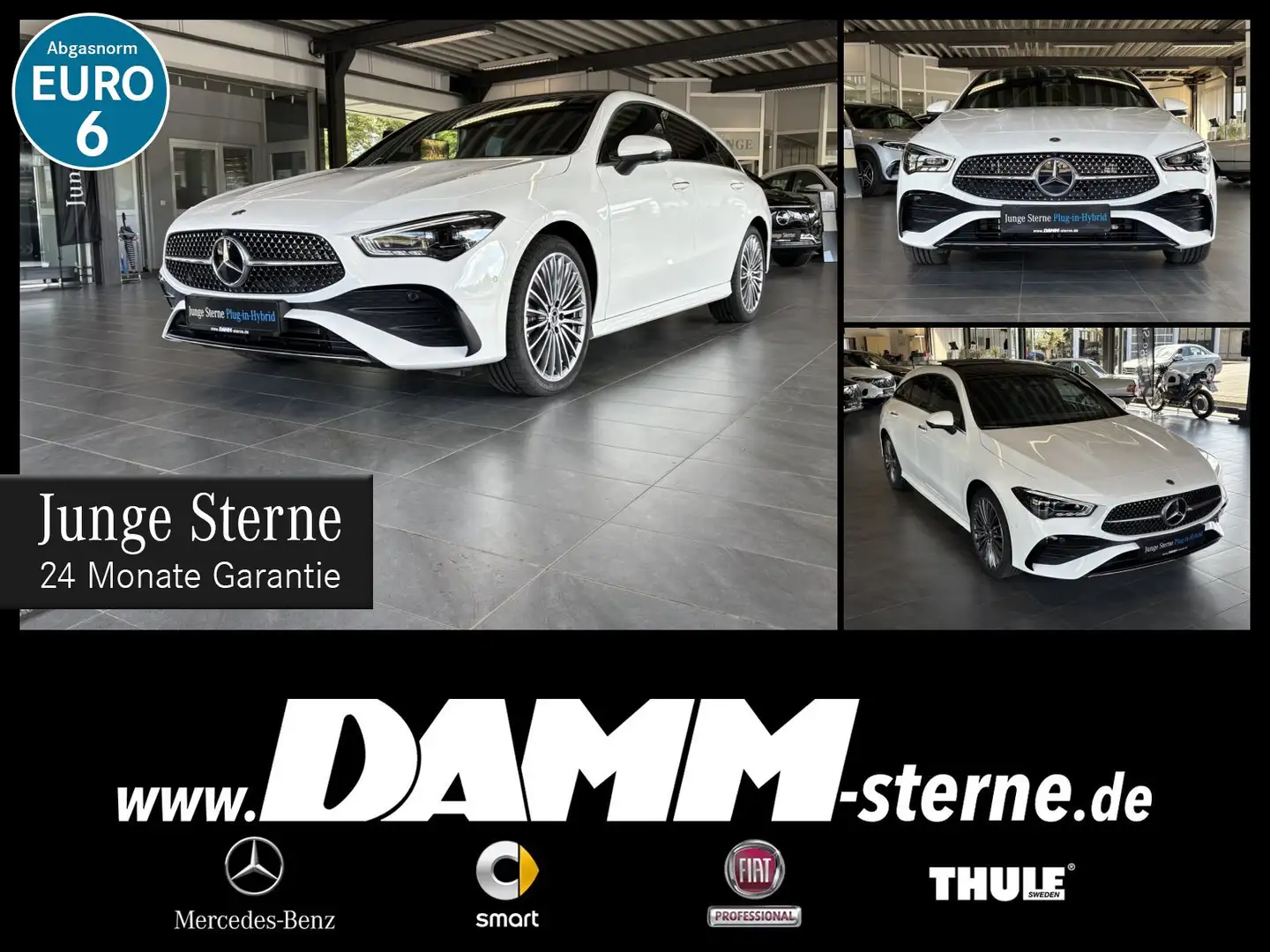 Mercedes-Benz CLA 250 CLA 250 e SB AMG Premium+/Pano/Memory/Burmester Weiß - 1