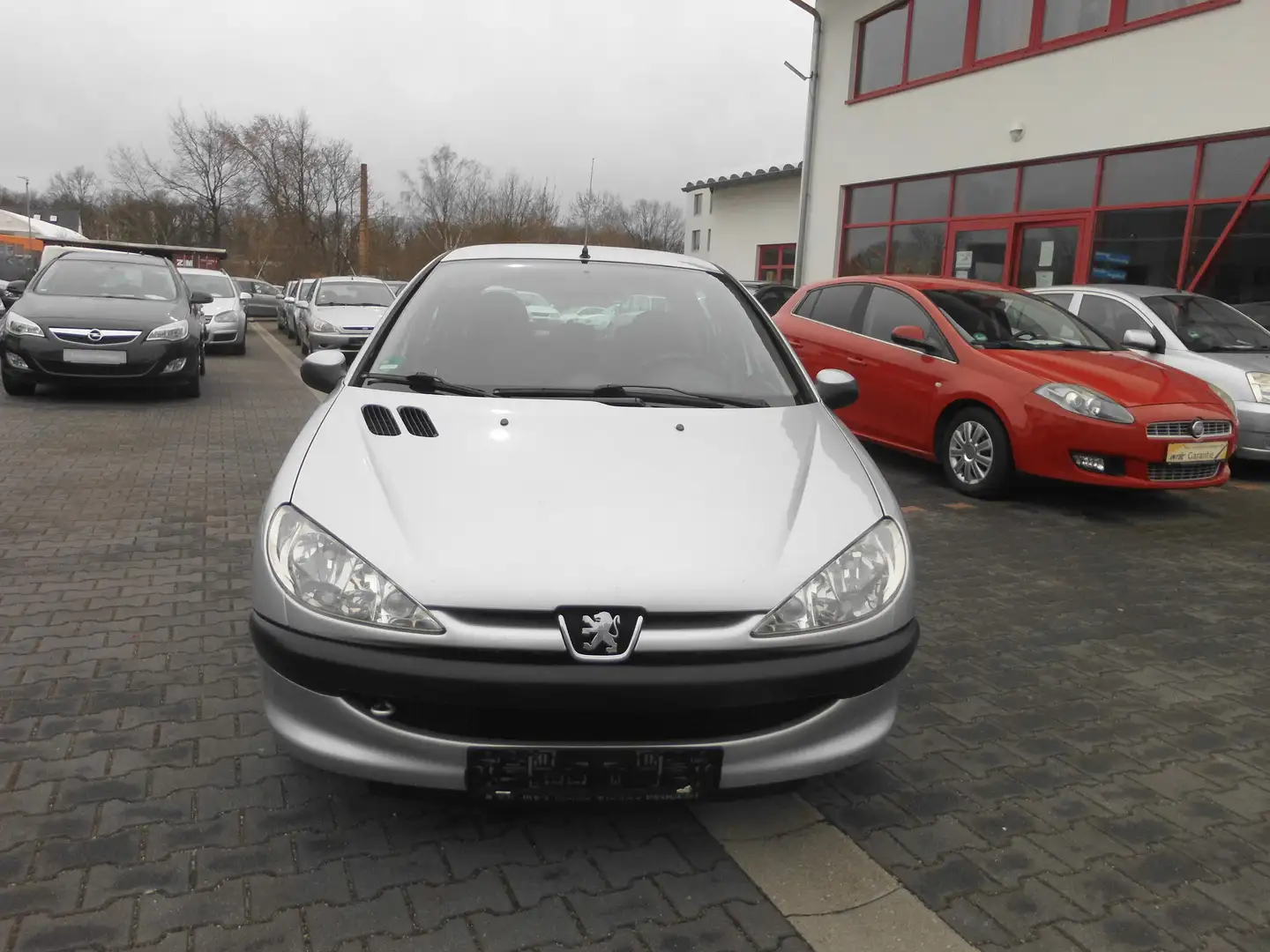 Peugeot 206 SW 75 Filou, 1. HAND, KLIMA, SOMMER+WINTERRÄDER Srebrny - 1