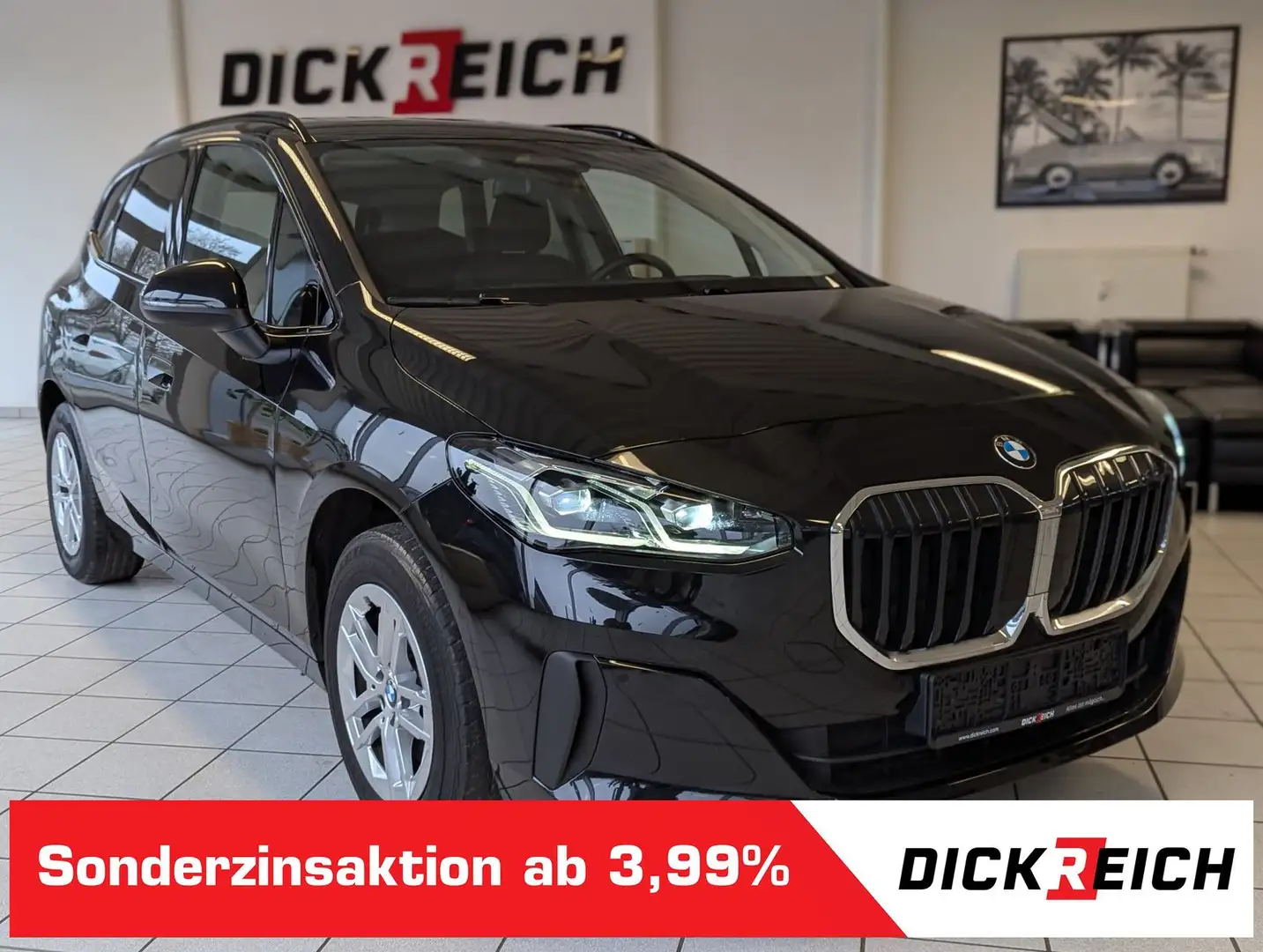 BMW 220 Aut AHK Pano Cam Travel-Paket Schwarz - 1