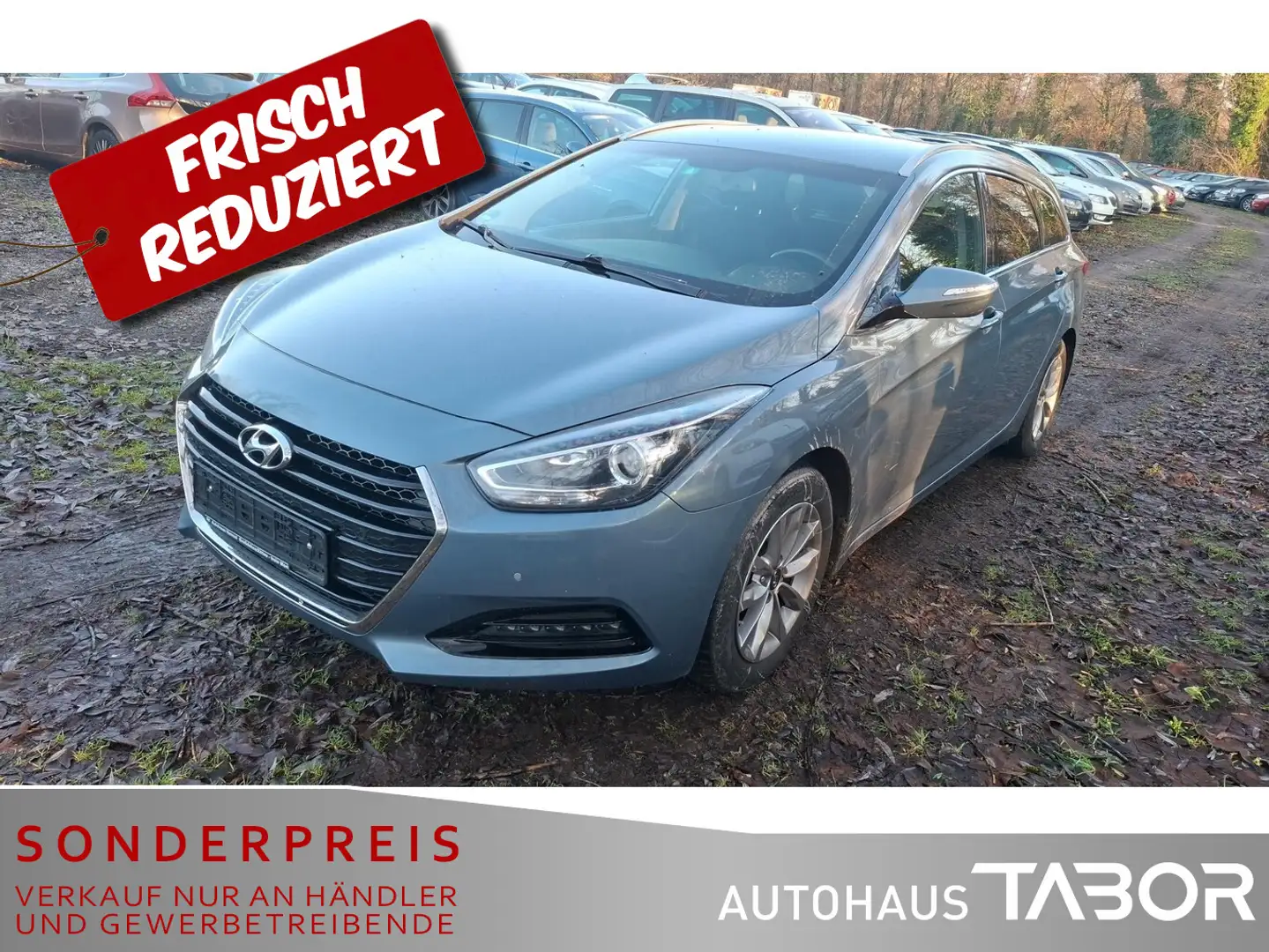 Hyundai i40 cw 1.6 GDI Trend Blue LM Navi Klima SHZ GRA - 2