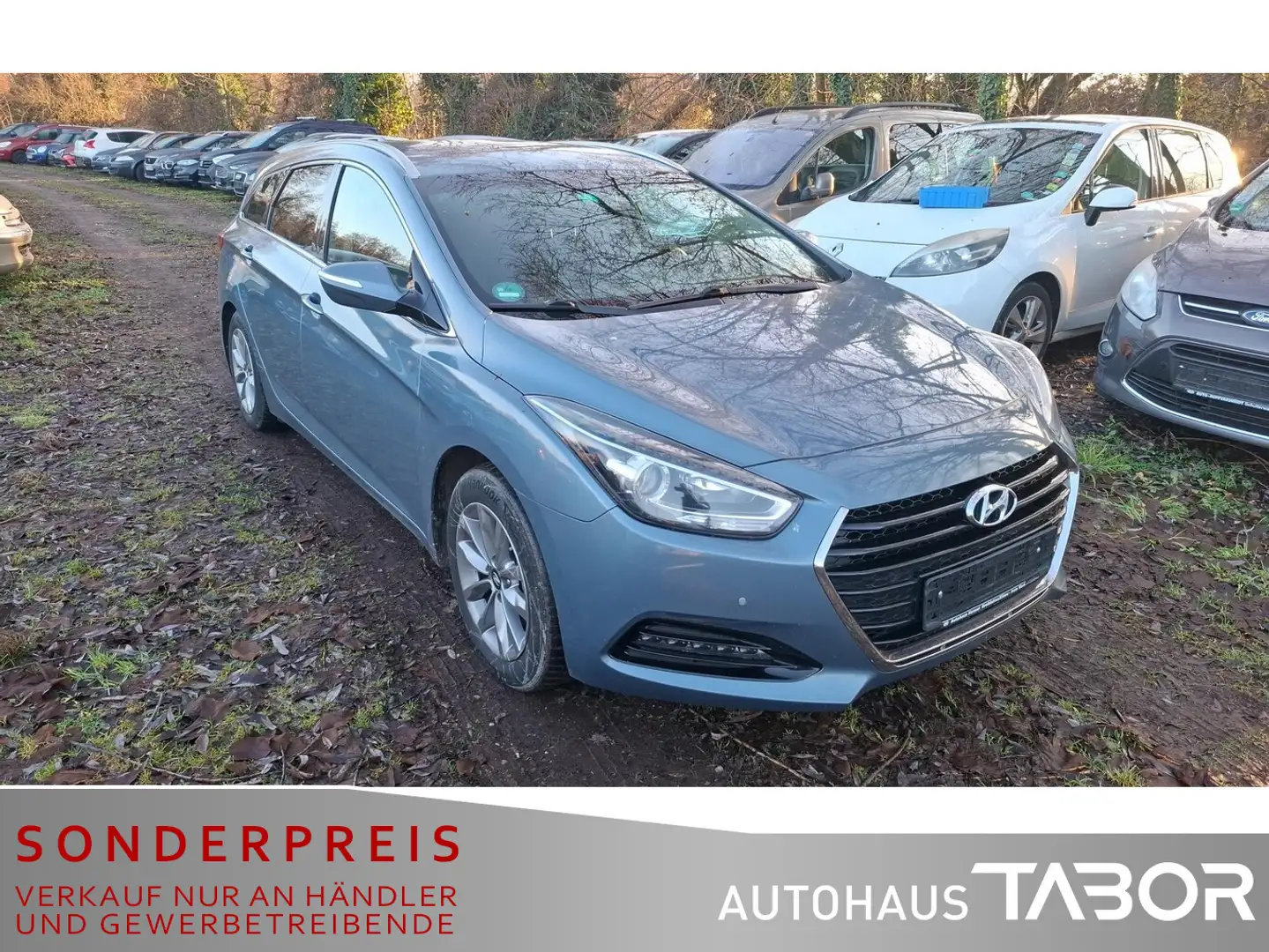 Hyundai i40 cw 1.6 GDI Trend Blue LM Navi Klima SHZ GRA - 2