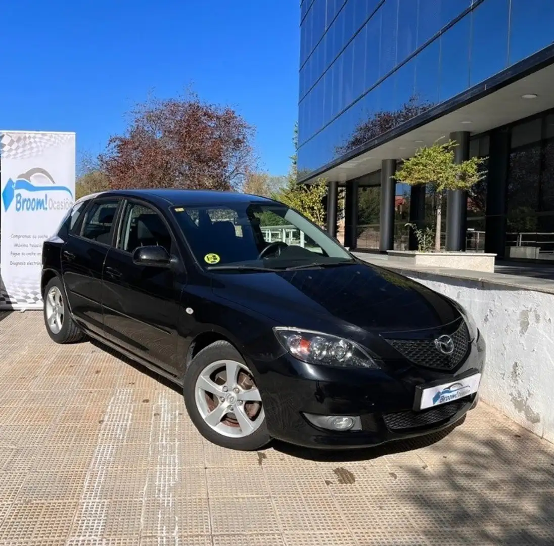 Mazda 3 1.6VVT Active Zwart - 1