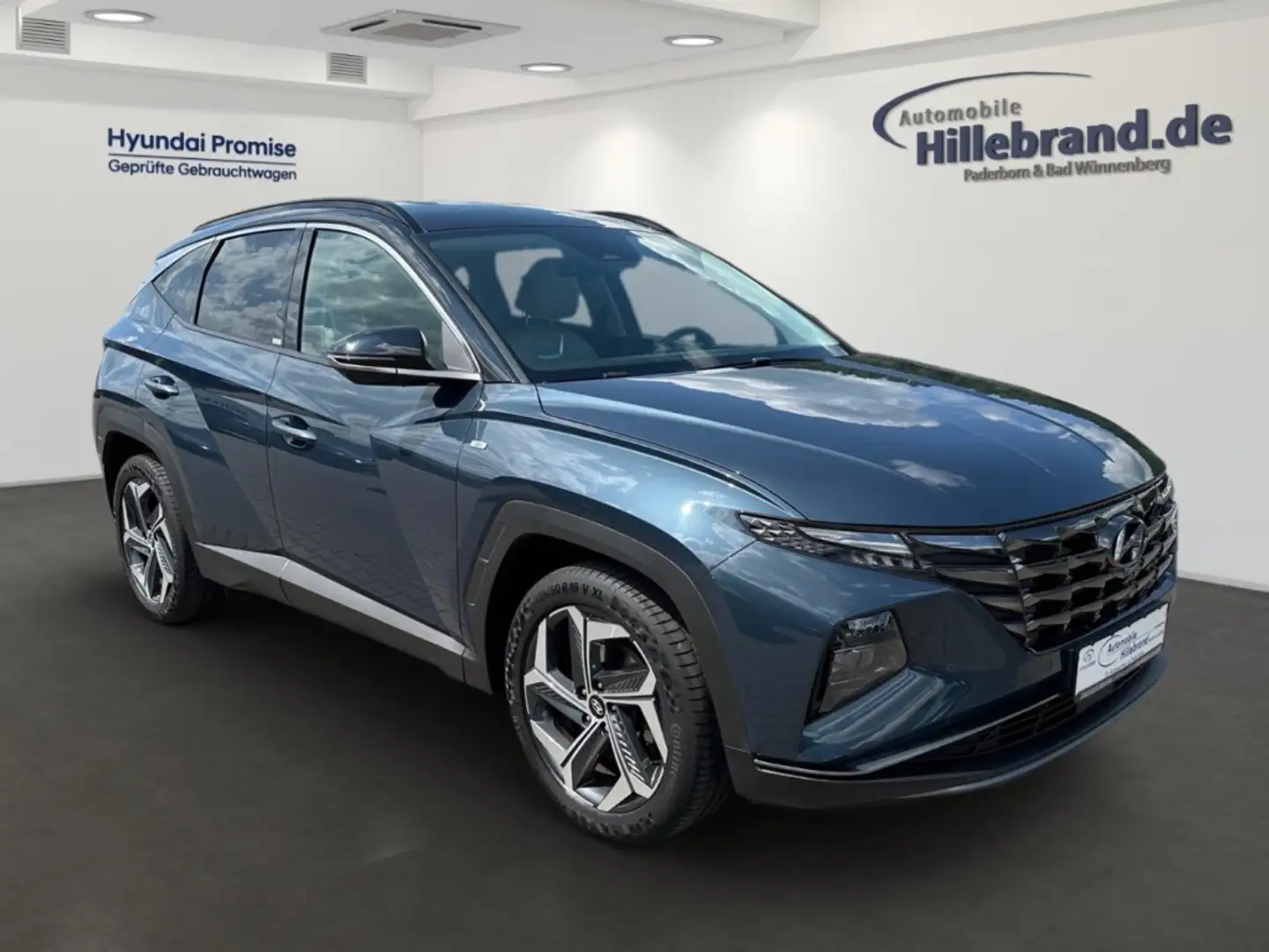 Hyundai TUCSON Prime Mild-Hybrid 2WD 1.6 T-GDI EU6d Navi Leder Di Blau - 2