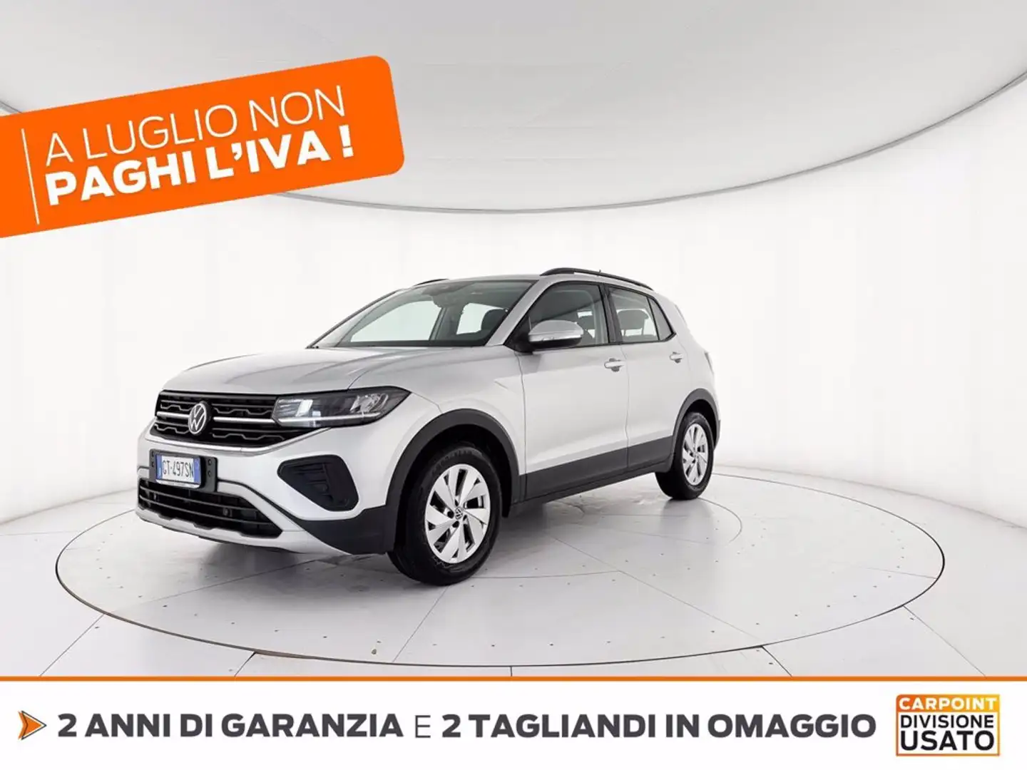 Volkswagen T-Cross 1.0 tsi life 115cv dsg Grigio - 1