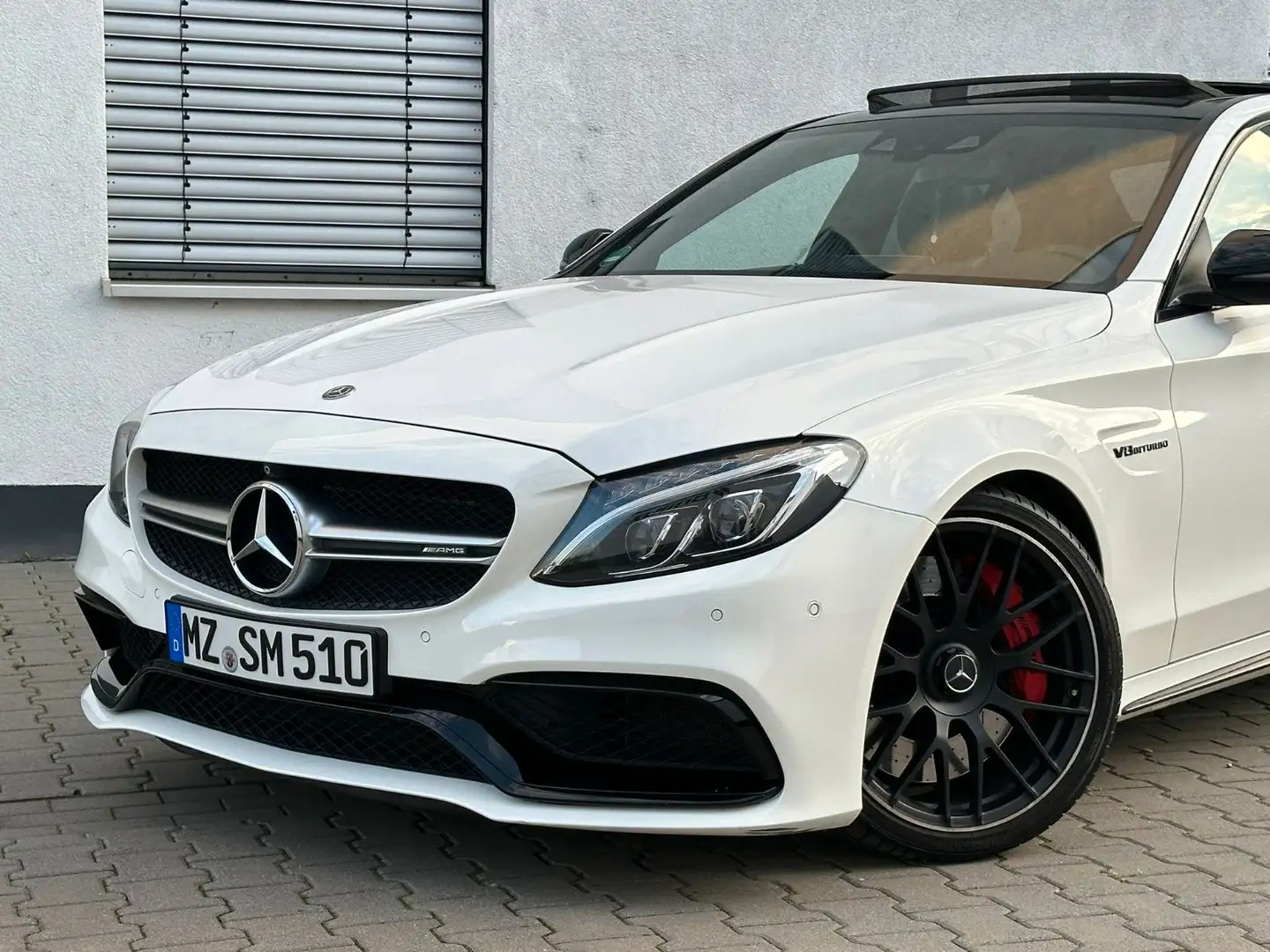 Mercedes-Benz C 63 AMG C 63 S AMG*Performance! Pano! Burmester! Traum!* Weiß - 1