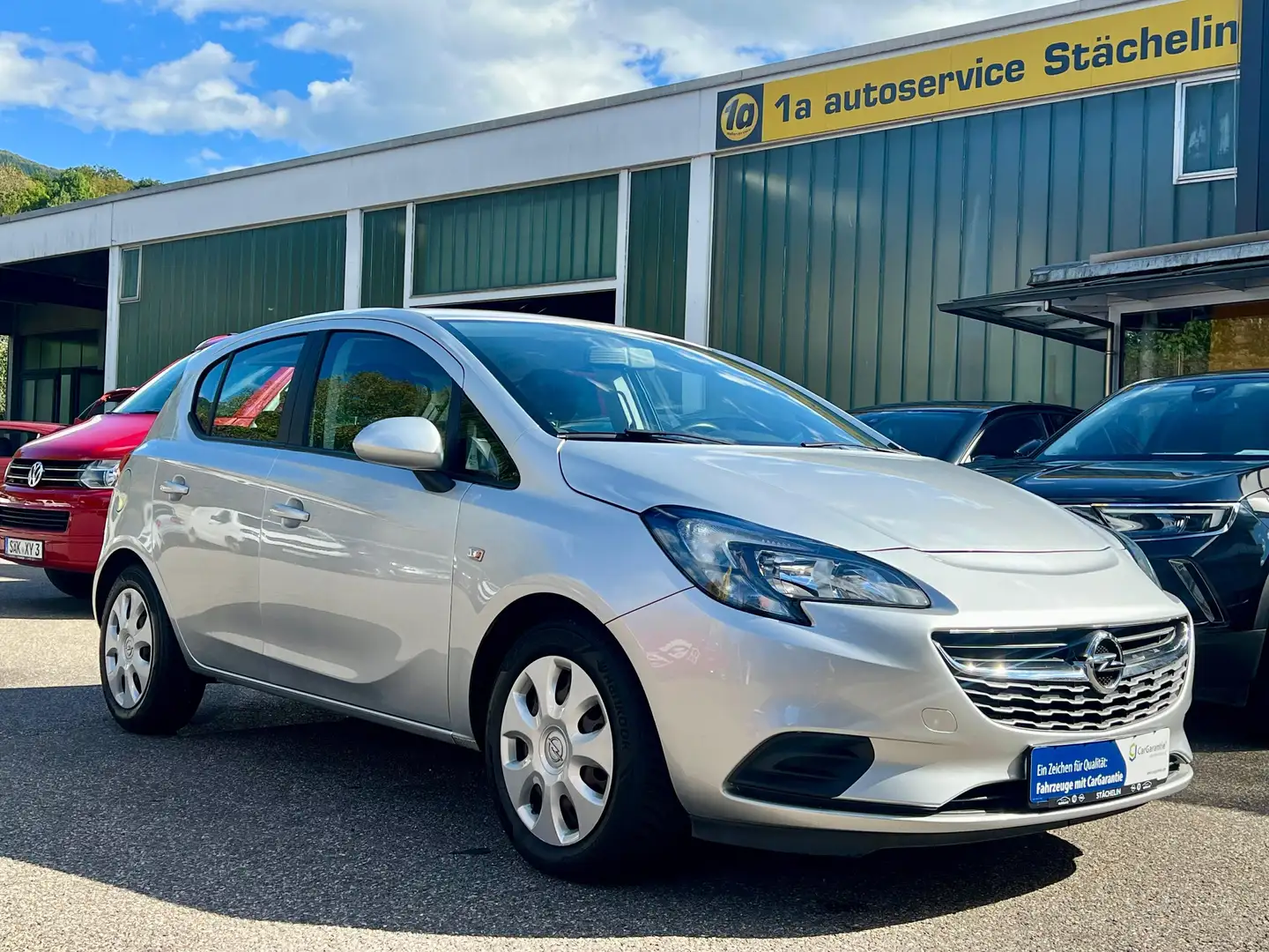 Opel Corsa E 1.4 5-t Edition,INTELLI,S&LHZ,KLIMA,PDC Silber - 2