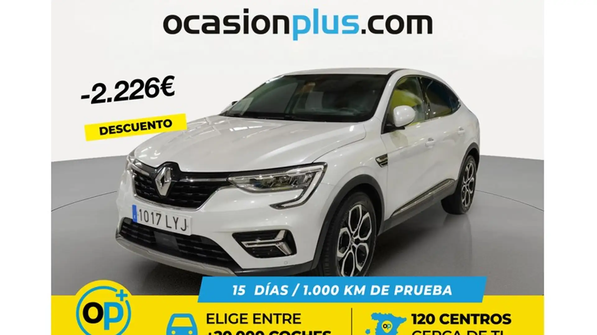 Renault Arkana 1.6 E-Tech Zen 105kW Blanc - 1