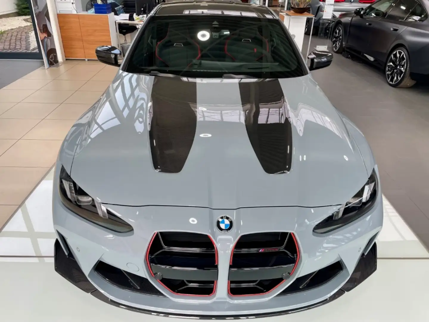 BMW M4 CS Coupe Carbon-Bremse Vollausstattung ! Grau - 2
