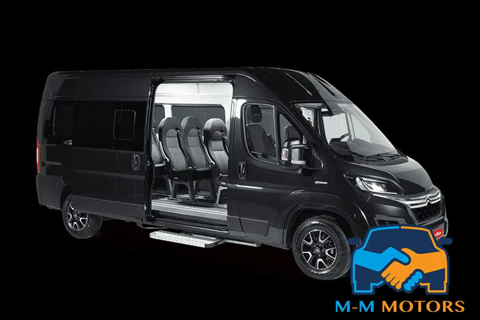 Citroen Jumper 33 BlueHDi 130 PM-TM Atlante Tetto alto Passo lung Negro - 1