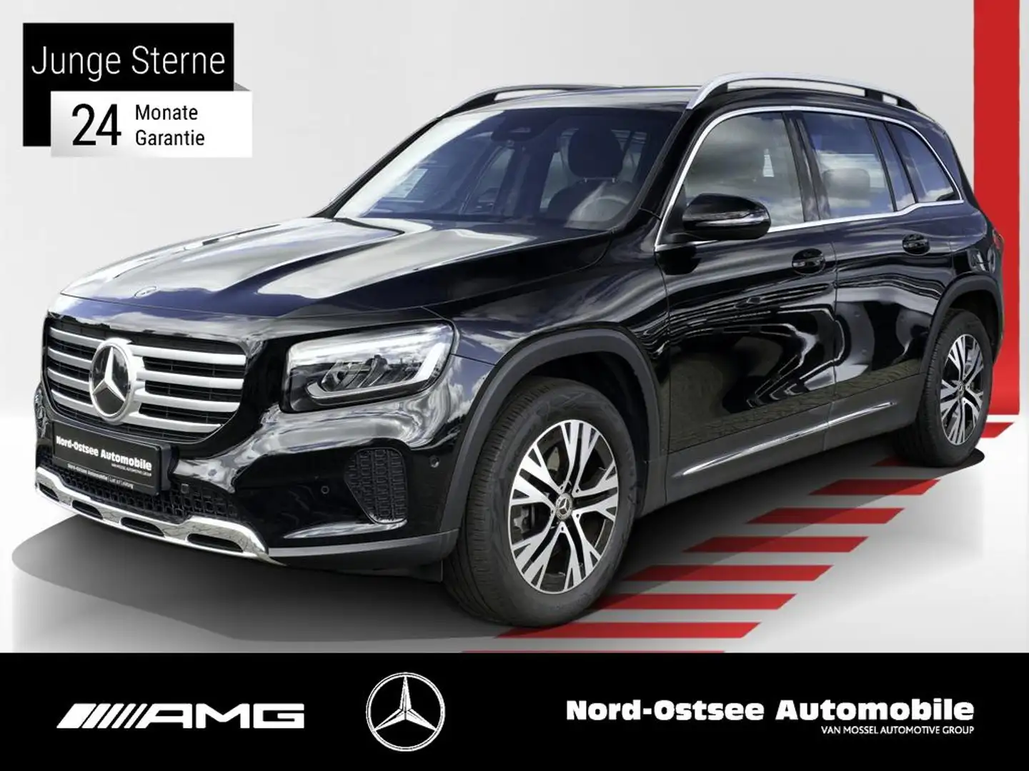 Mercedes-Benz GLB 200 d PROGRESSIVE KAMERA NAVI LED DISTRONIC Zwart - 1