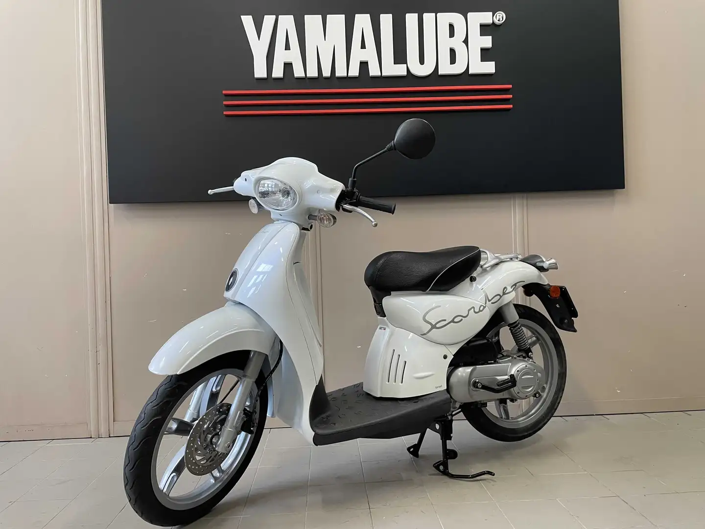 Aprilia Scarabeo 50 2T Alb - 2