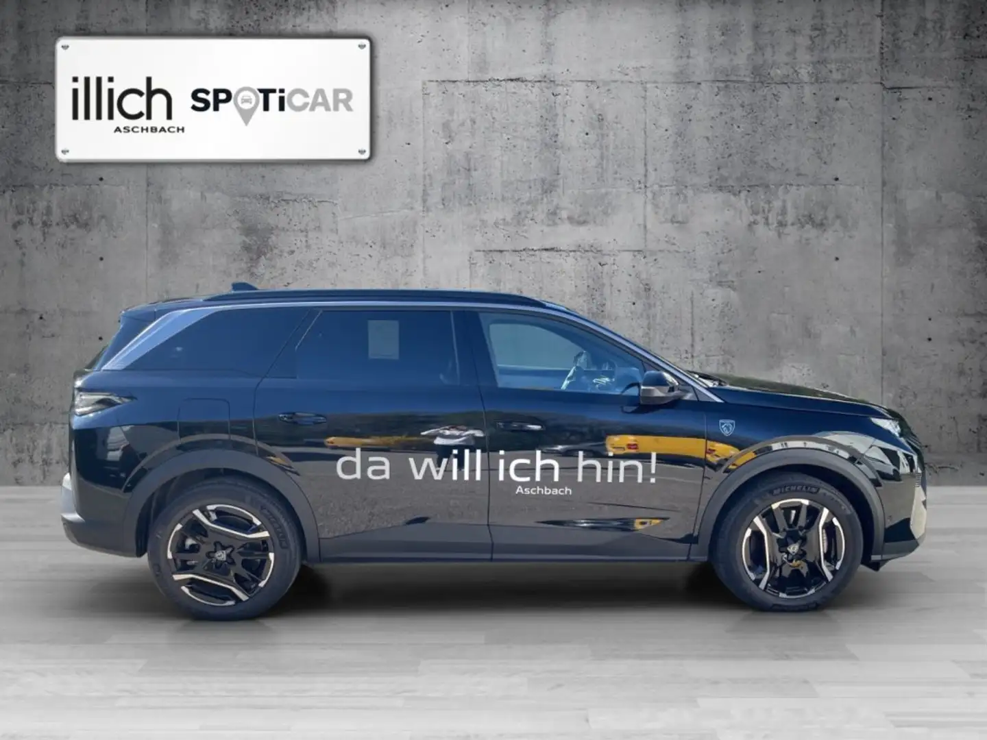 Peugeot 5008 GT Plug-in Hybrid 195 e-DCS7 Schwarz - 2
