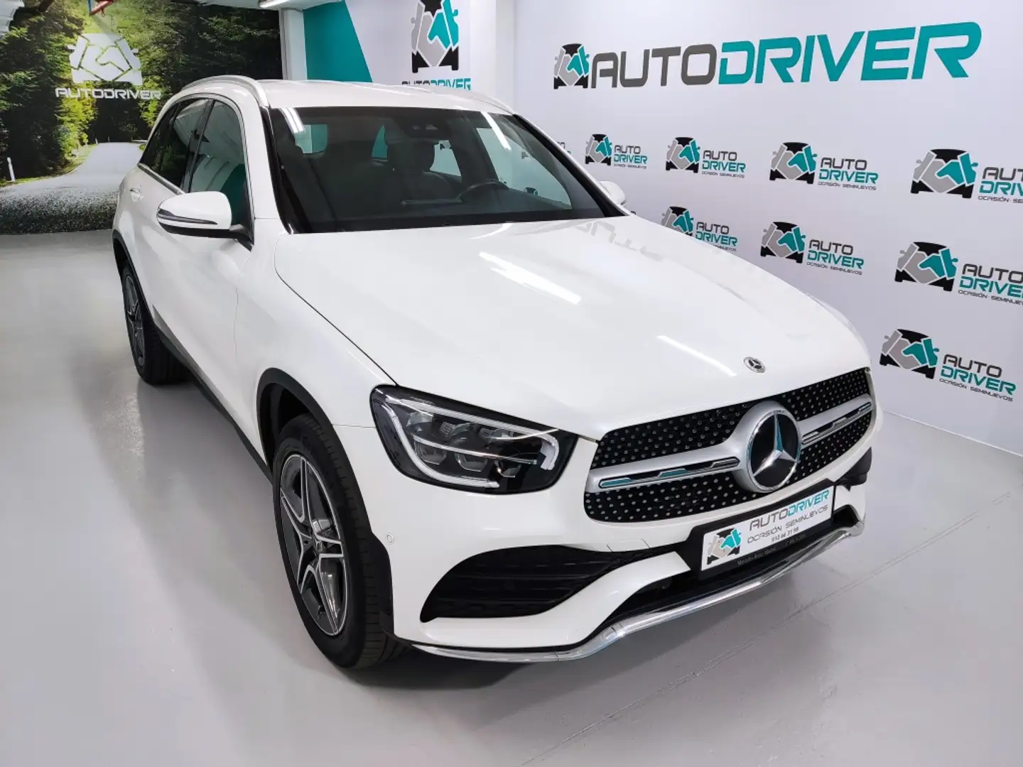 Mercedes-Benz GLC 300 300de 4Matic 9G-Tronic Blanc - 1