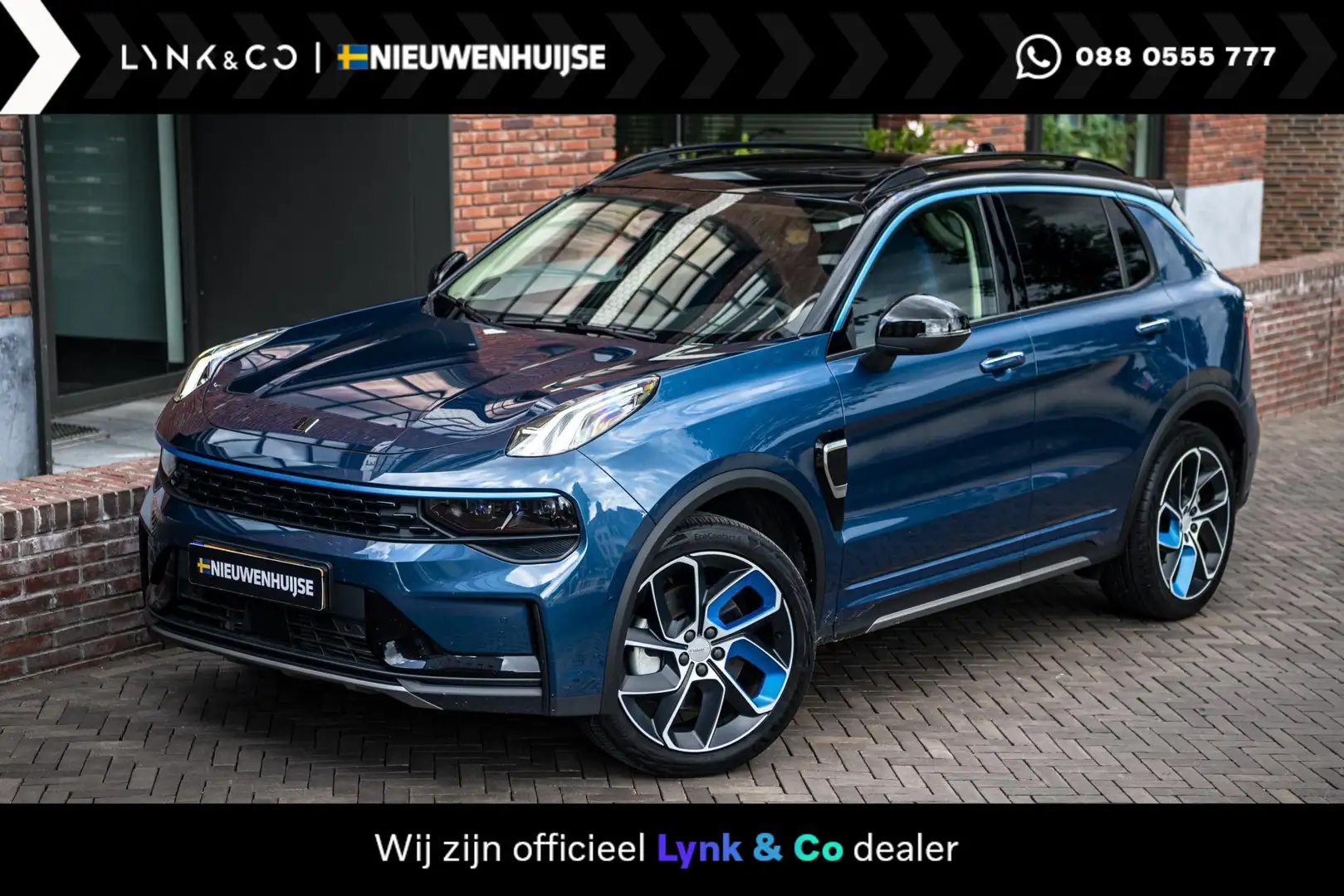 Lynk & Co 01 1.5 PHEV Business Edition | Meerprijs Lederen bekl Синий - 1
