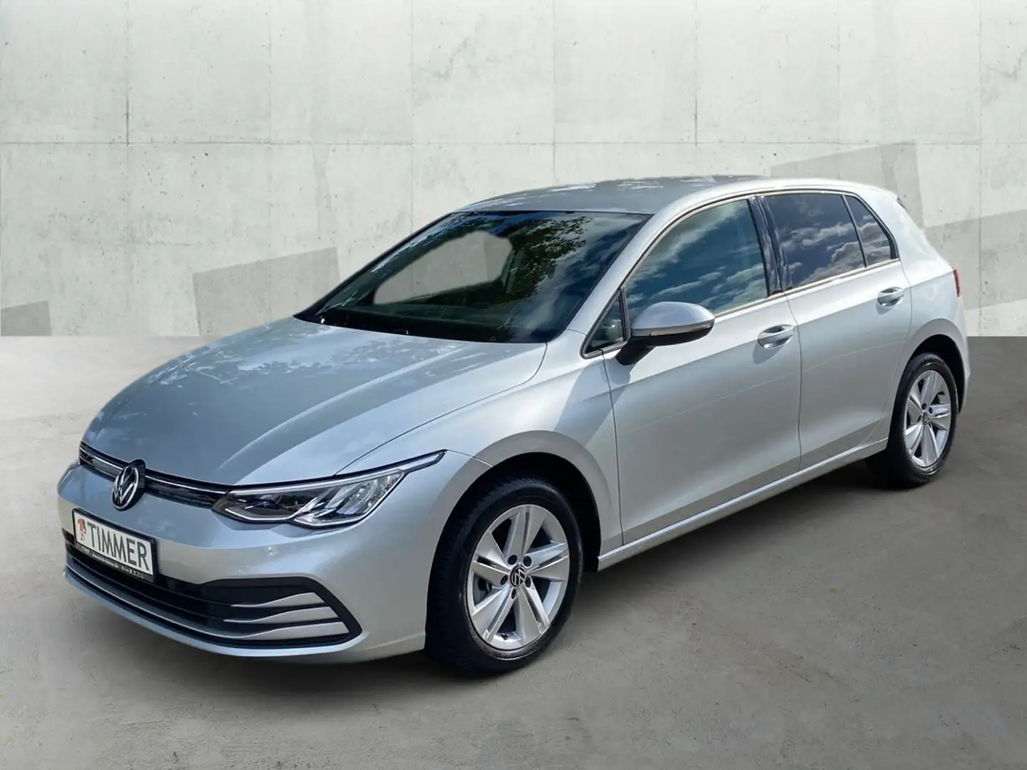 Volkswagen Golf VIII 2.0 TDI DSG *VIRTUAL *LED *ACC *SHZ *NAVI *A Silber - 2