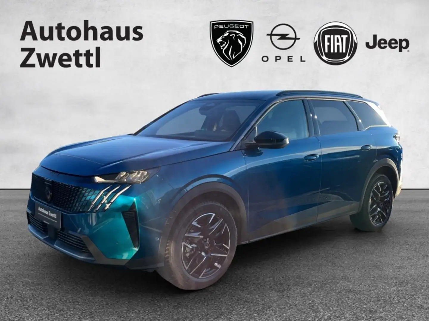 Peugeot 5008 Allure Hybrid 145 e-DCS6 Blau - 1