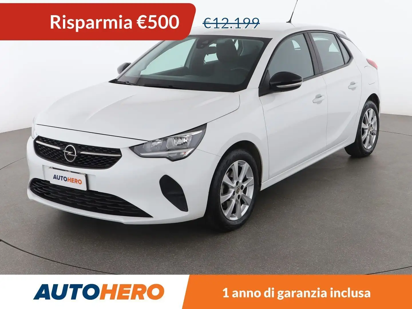 Opel Corsa 1.2 Edition Bianco - 1