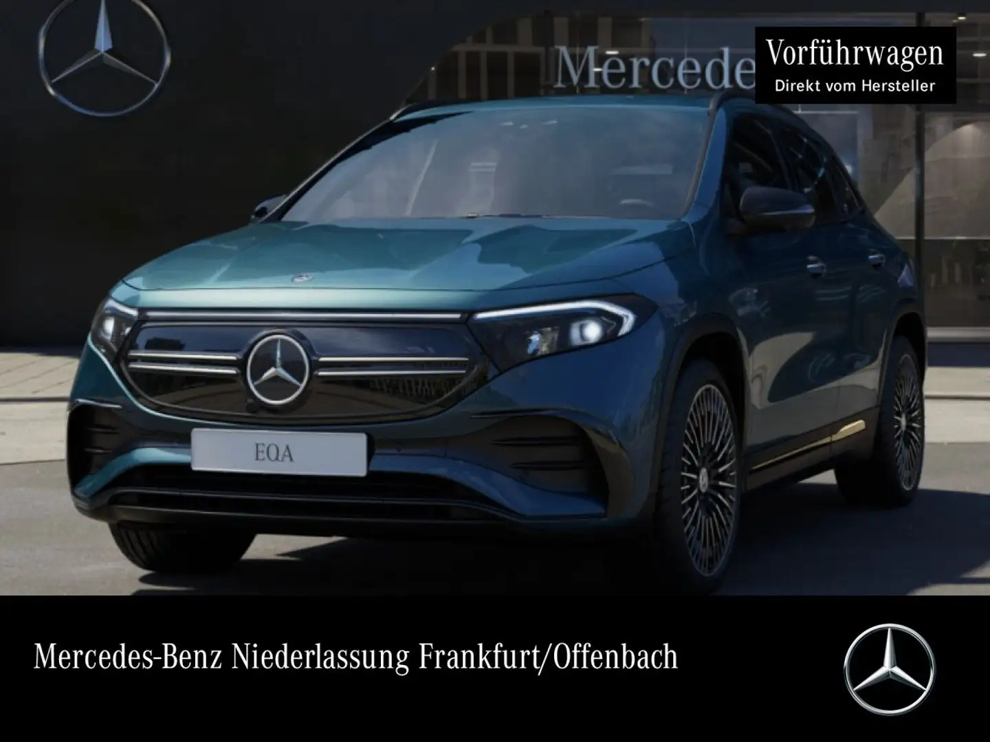 Mercedes-Benz EQA 350 4M AMG+NIGHT+20"+PLUS-PAKET+360+MEMORY Azul - 1
